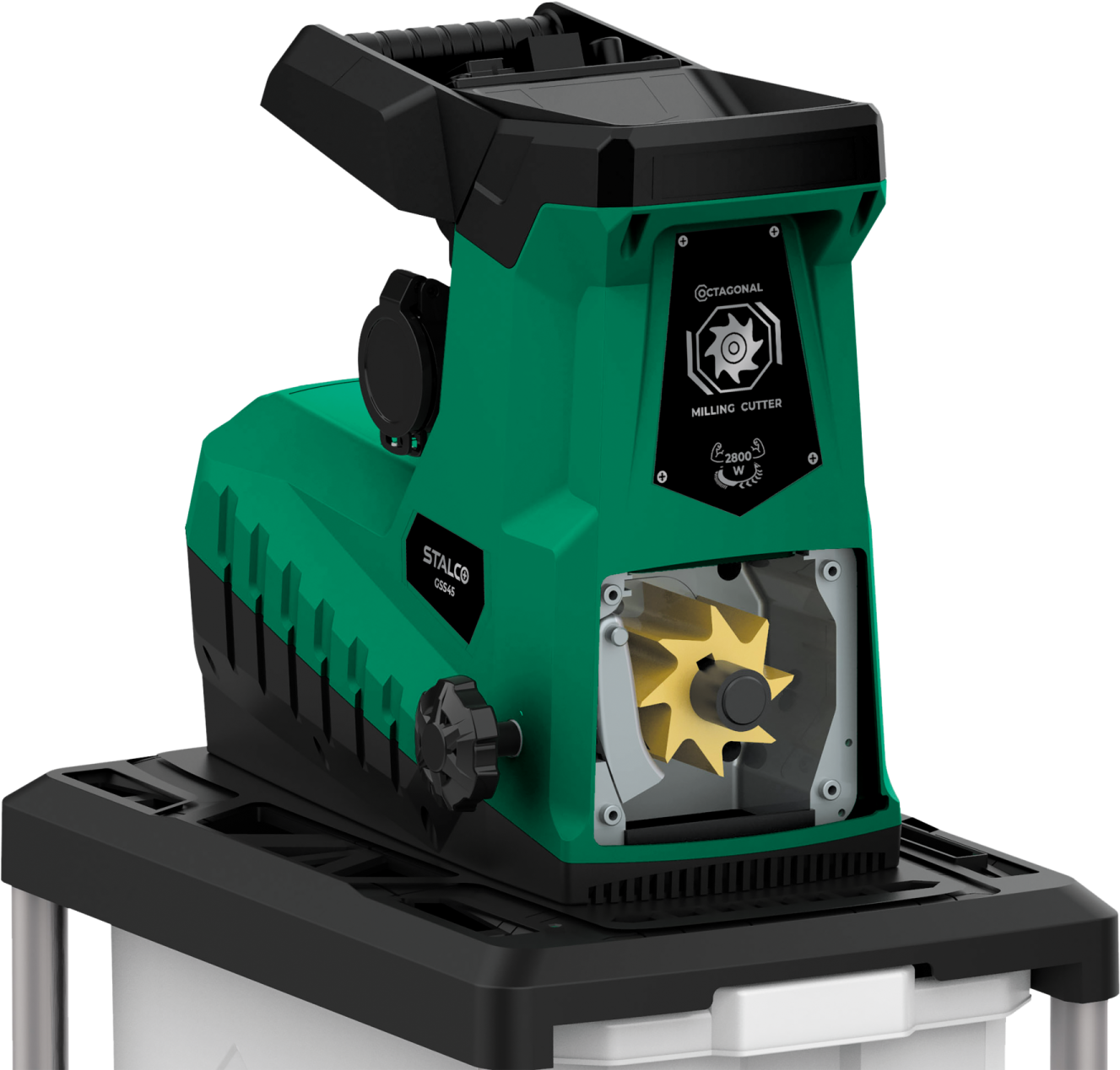 Rozdrabniacz ogrodowy 2800W GSS45 STALCO S055297697 STALCO S055297697