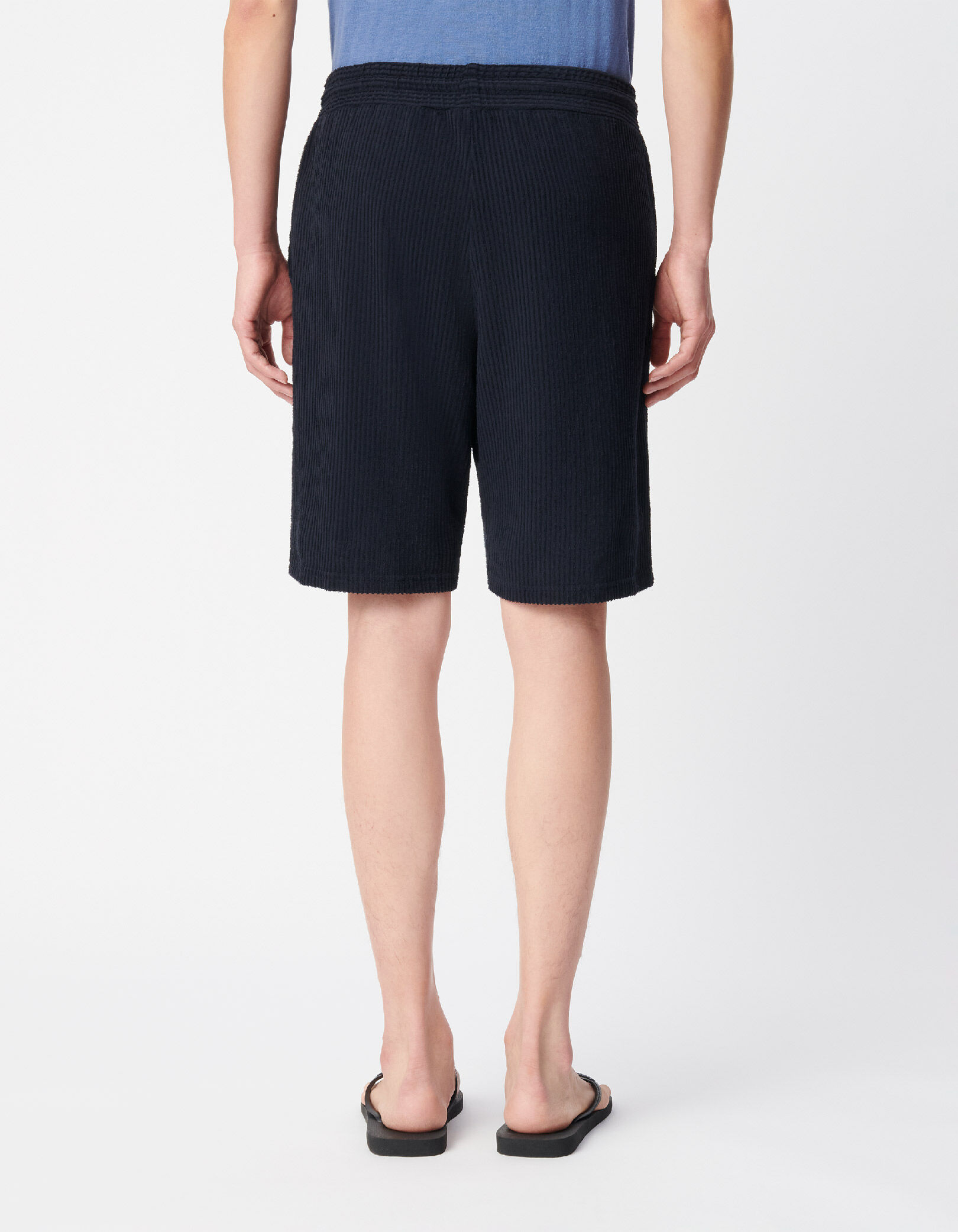 Bermuda marine éponge relief rayures Homme