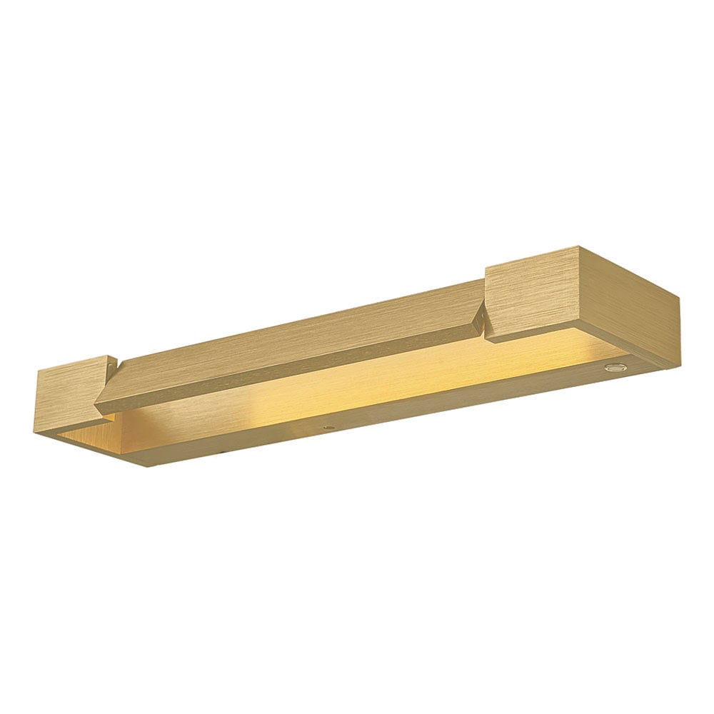 Freelight wandlamp Parete - 1 lichts - 10 x 4  cm - goud