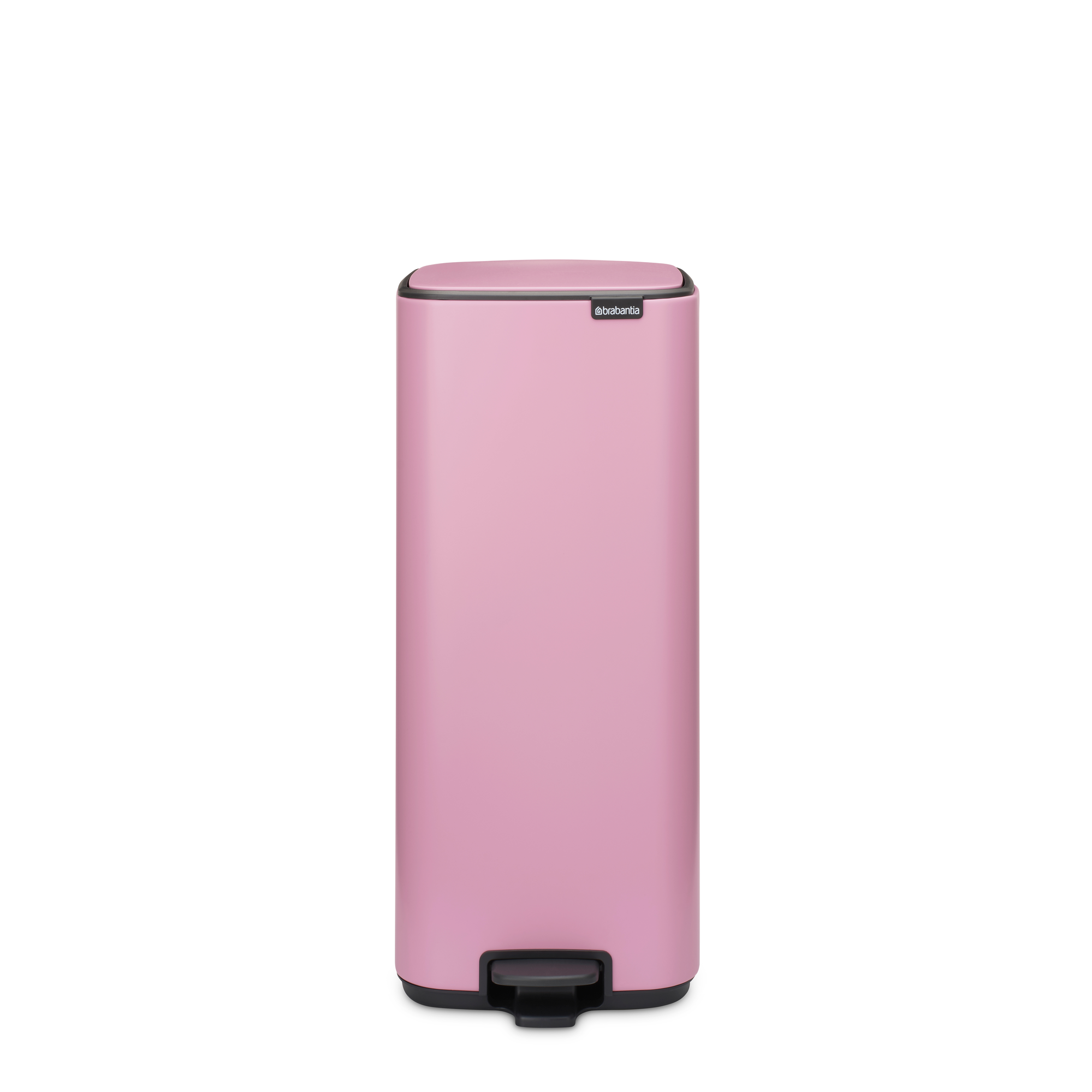 Brabantia Bo Pedaalemmer, 30 liter, stil sluitend, kunststof binnenemmer - Lilac Pink