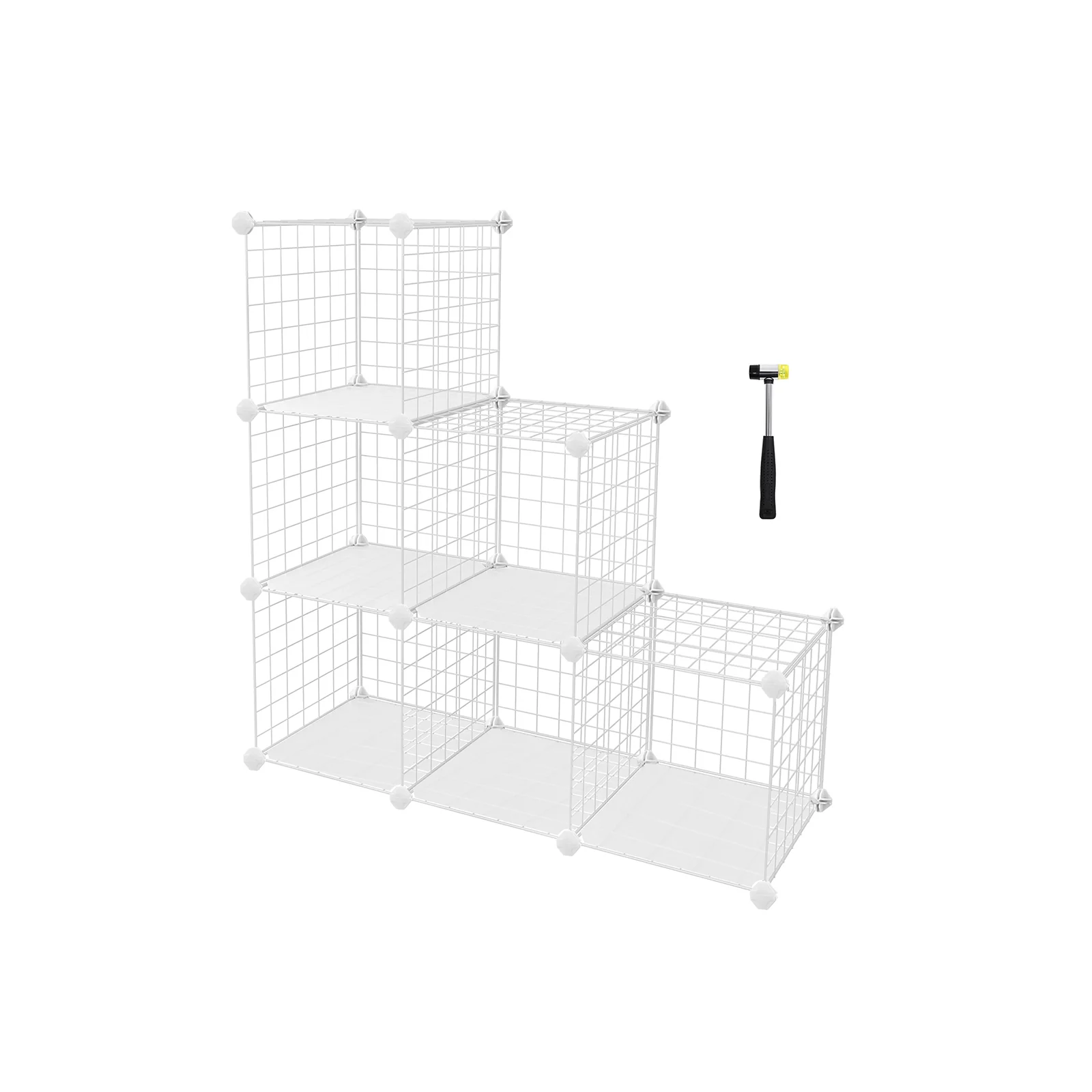 Armoire de rangement 6 compartiments