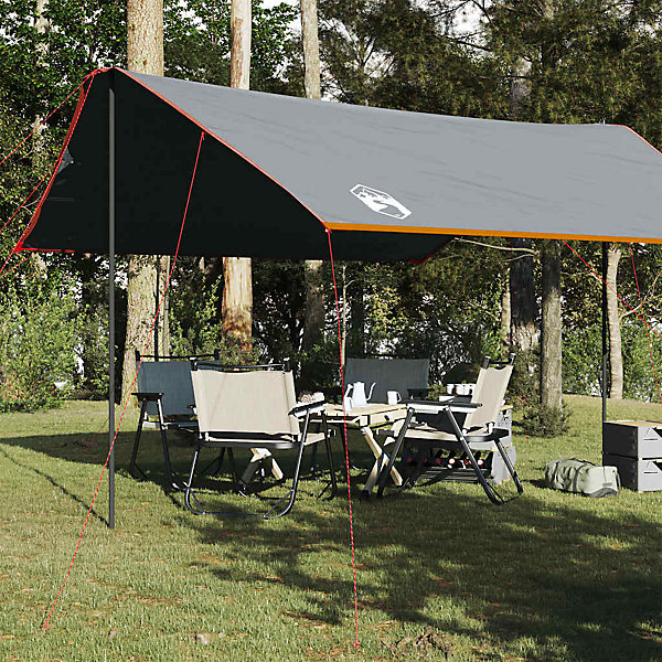 Bâche de camping orange 460x305x210 cm imperméable vidaXL