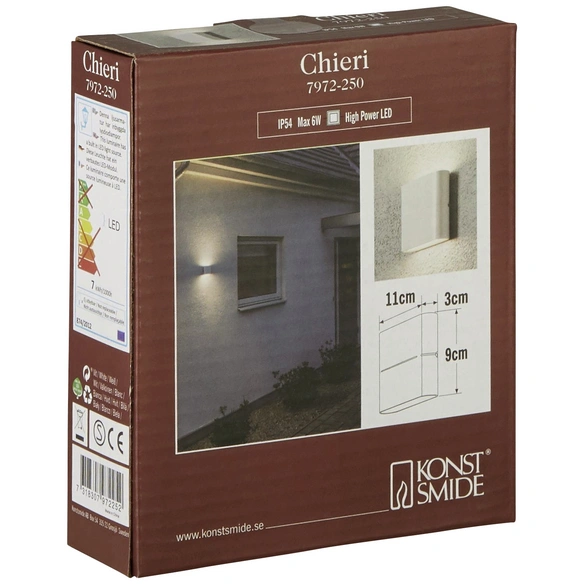 LED-Wandleuchte »Chieri«, 3 W