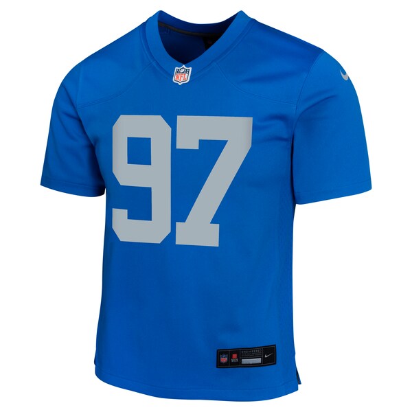 Aidan Hutchinson Detroit Lions Nike Youth Alternate Game Jersey -  Blue