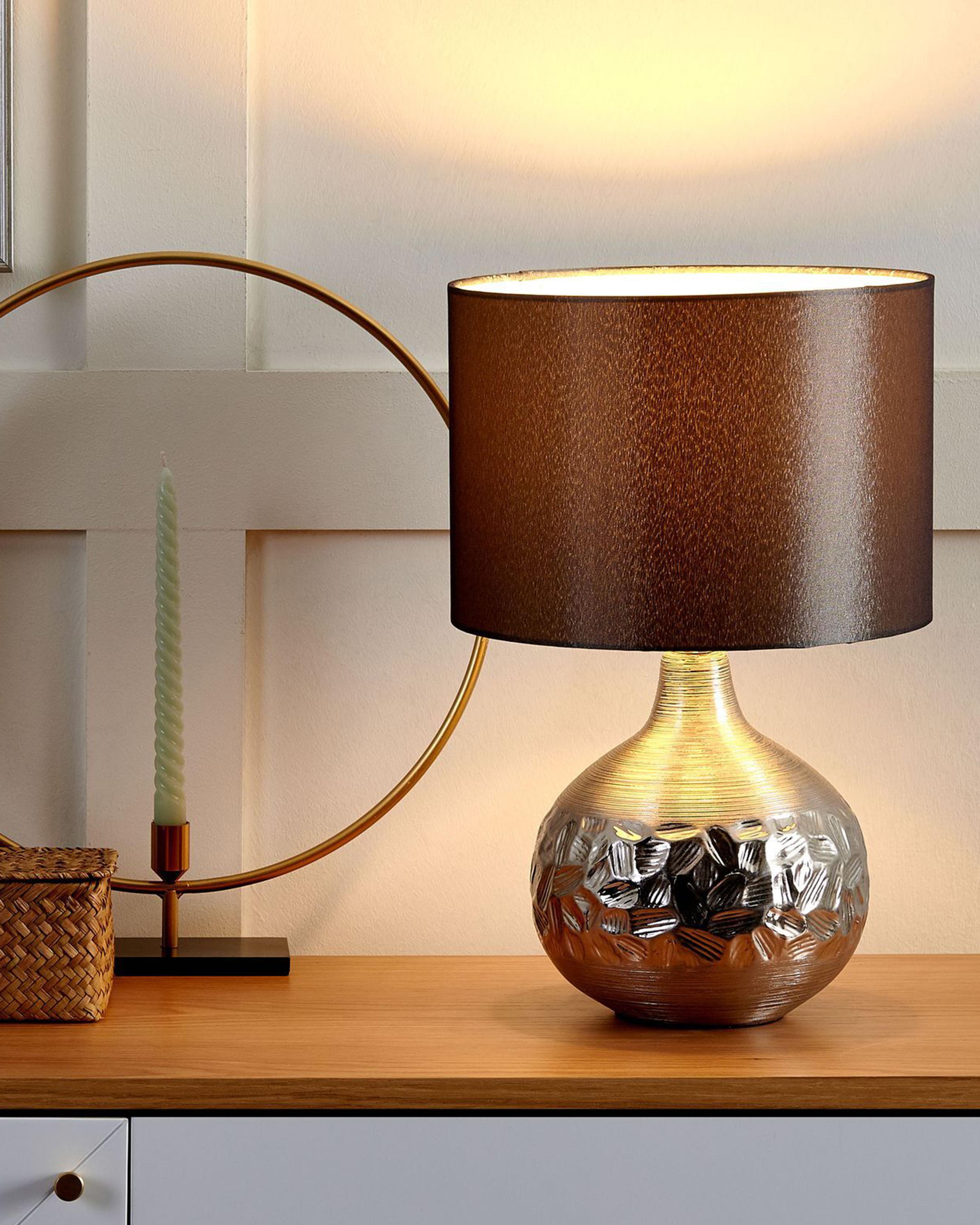 Table Lamp YAKIMA Porcelain Grey