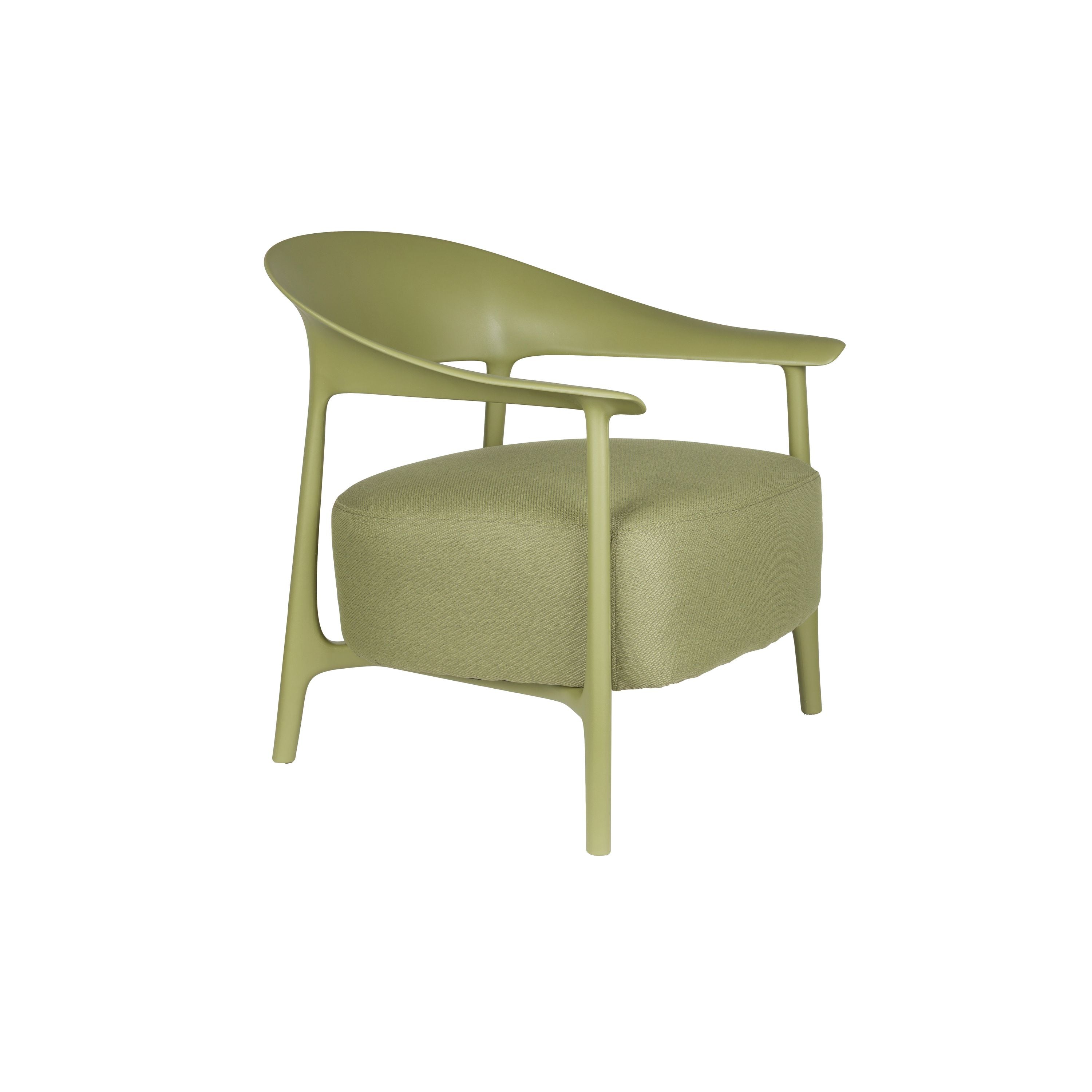 Housecraft Living Vita Lounge stoel/ Tuinstoel Groen