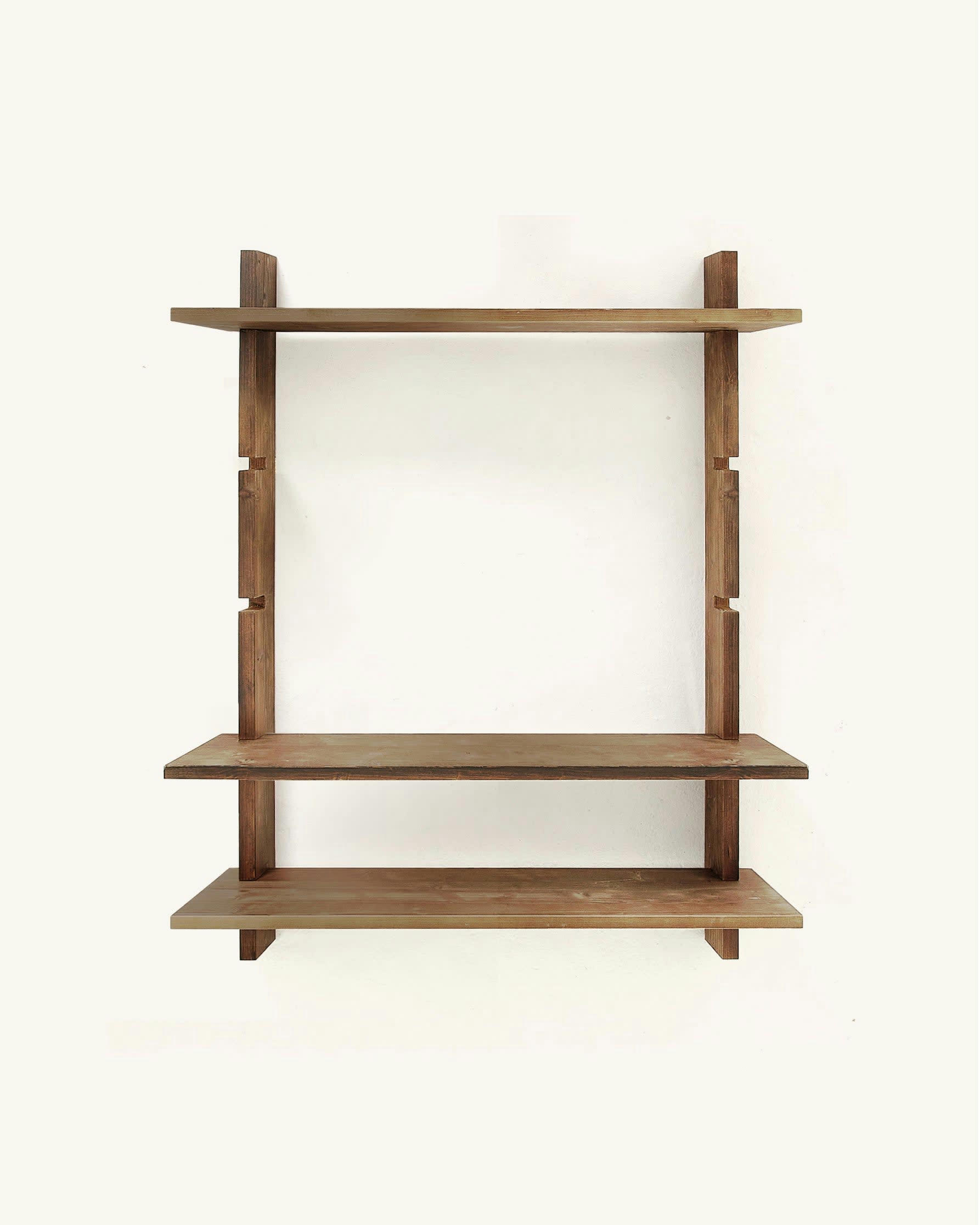 ALOMA - Étagère modulaire individuelle marron