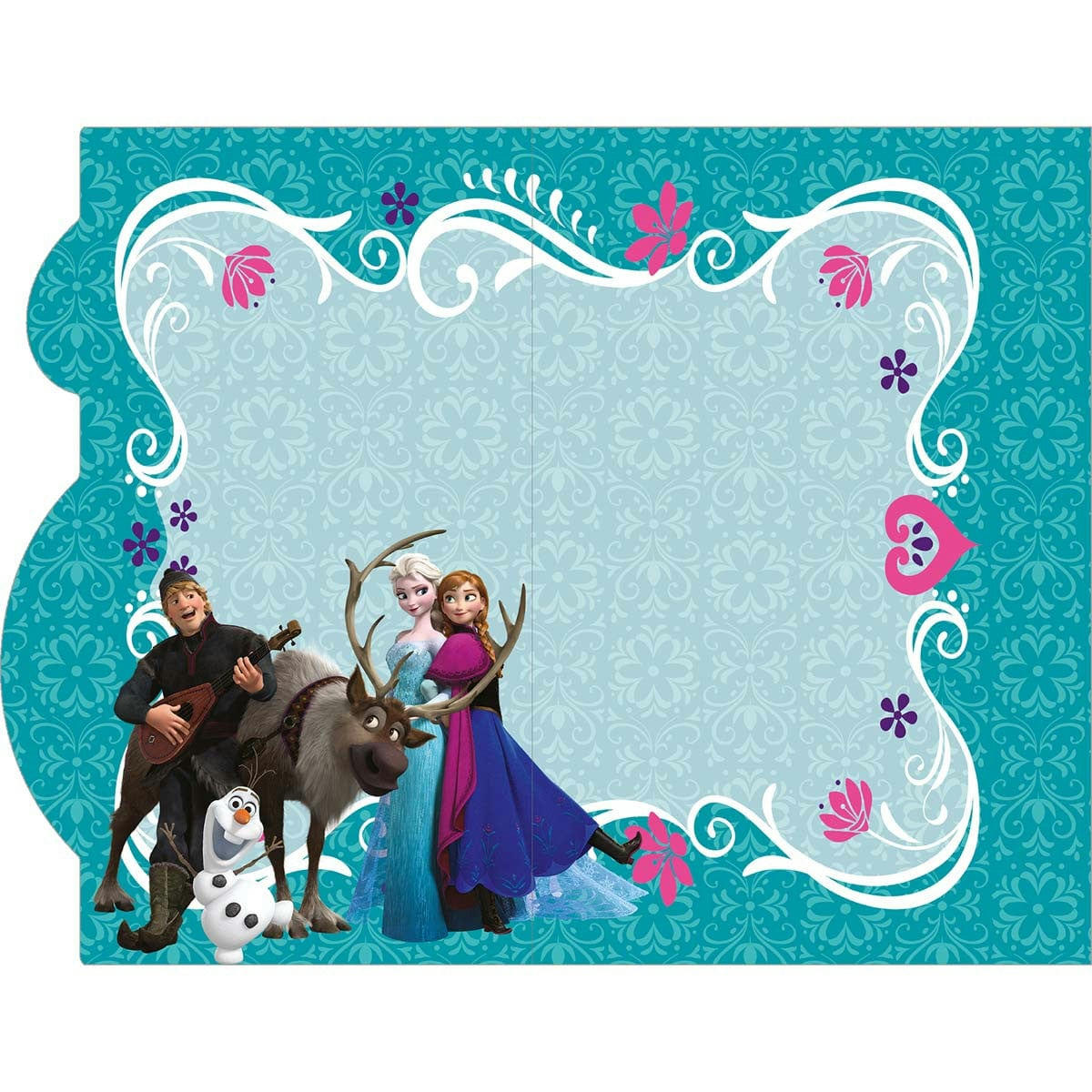 - Carte Anniversaire 6 Ans La Reine Des Neiges