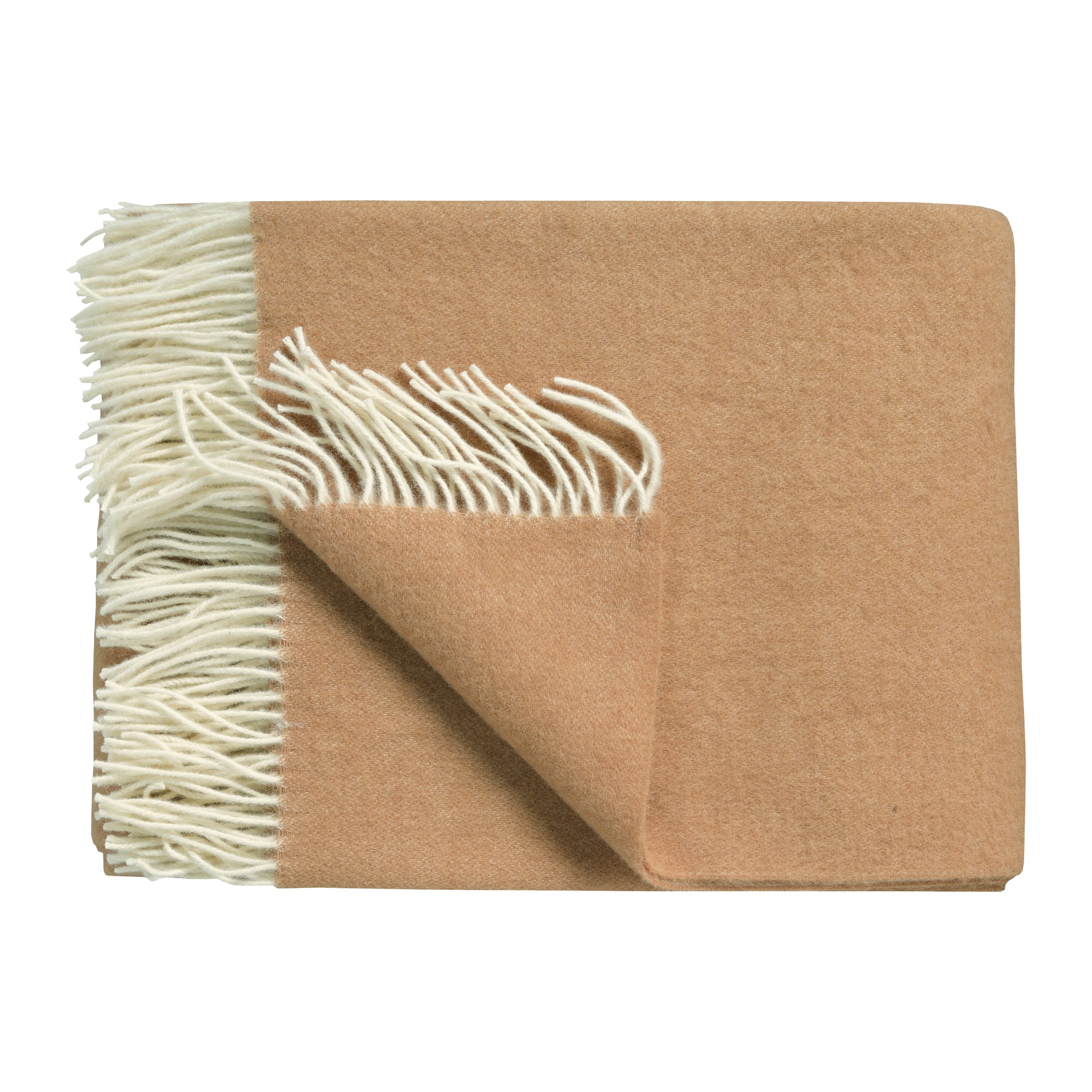 Vandyck Bellavita Plaid 130 x 220 cm - Soft `Tan