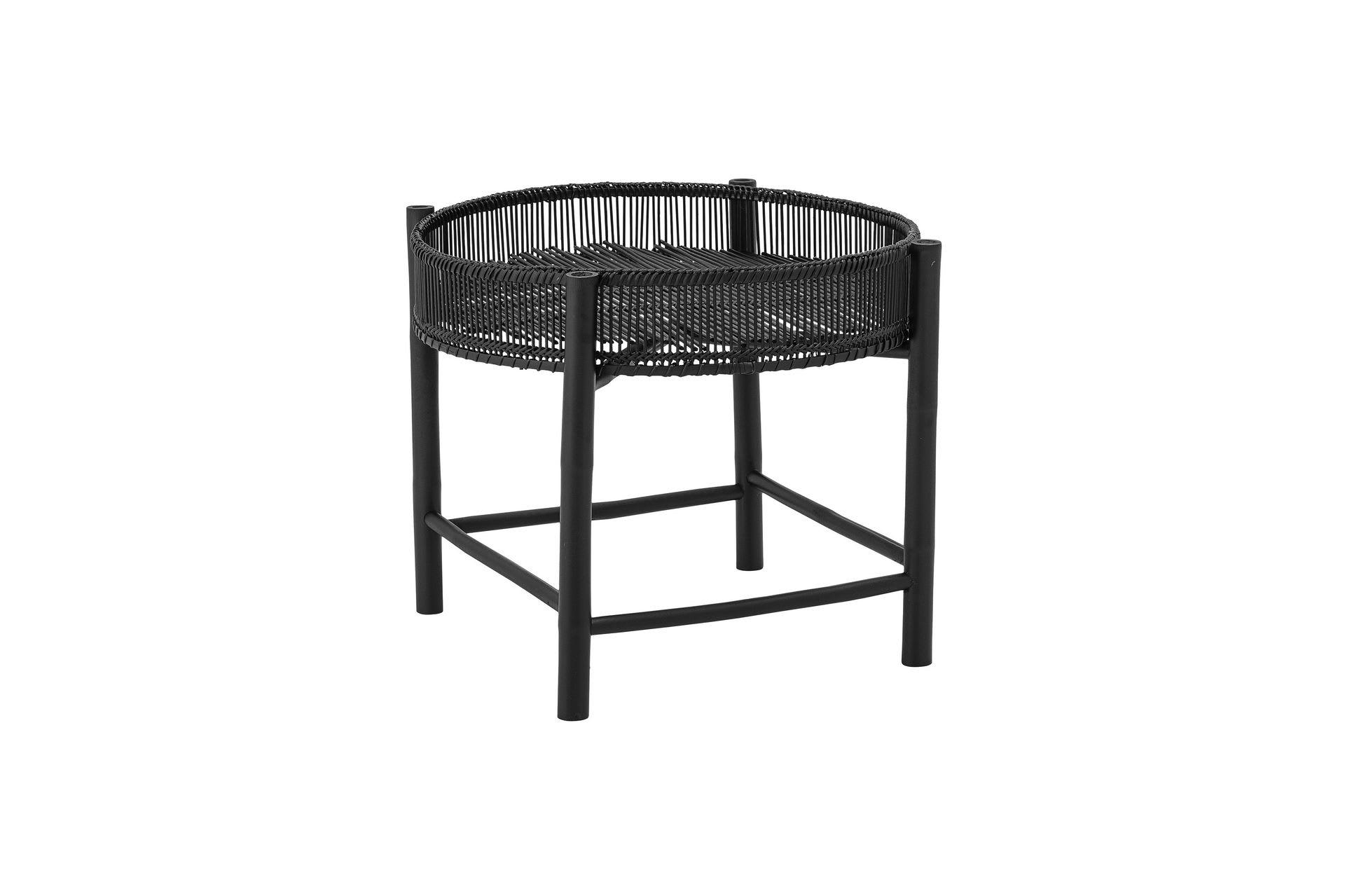 CAROL - Table basse Ana en bambou noir