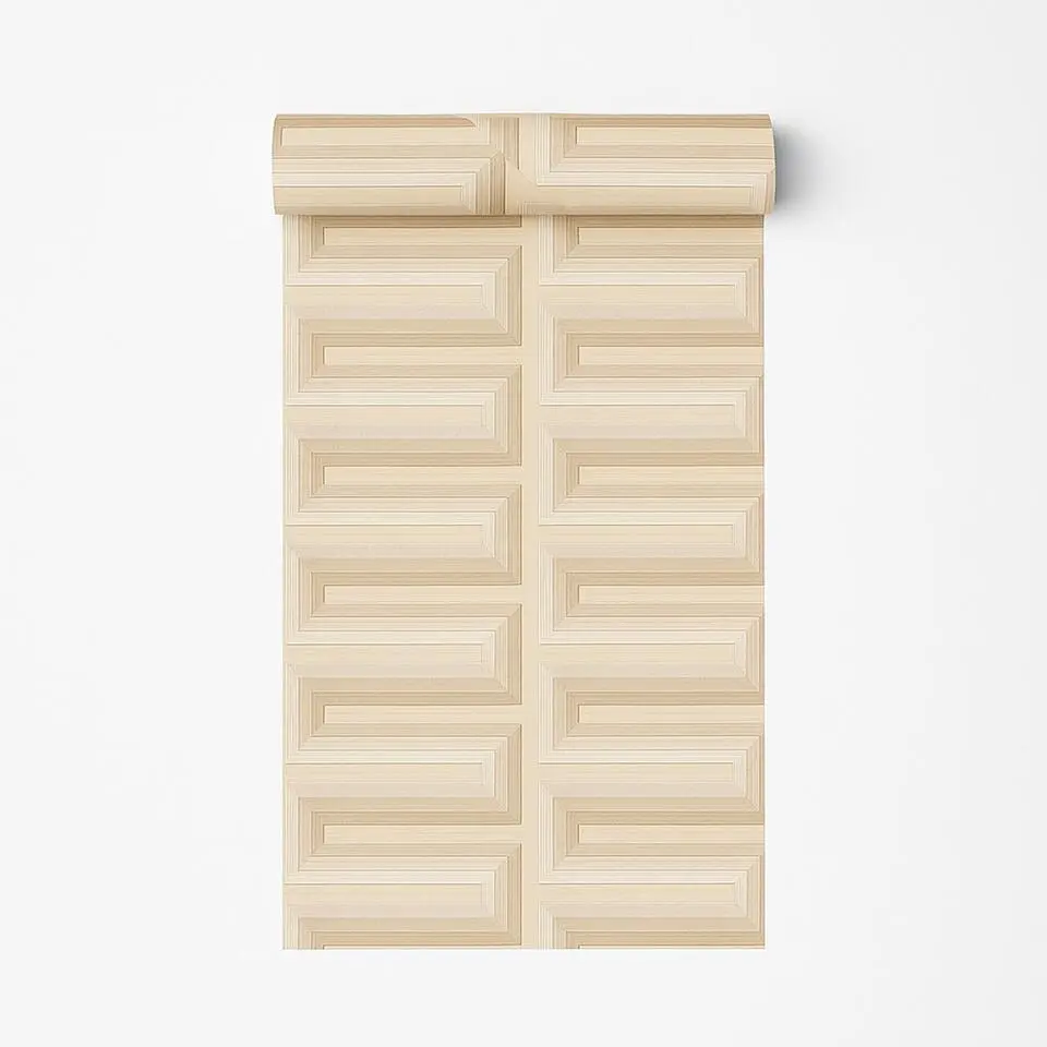 Dutch Wallcoverings Vliesbehang Renaissance Grecian key - beige - 10,05m x 53cm