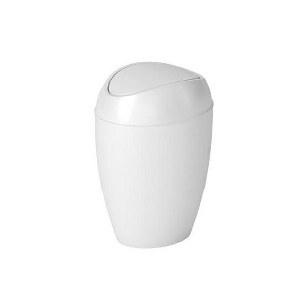 UMBRA kosz TWIRLA- metallic white