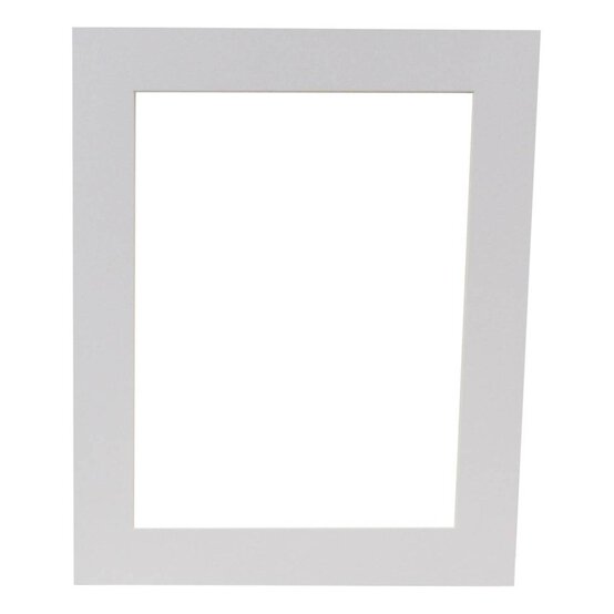 Iced White Single Aperture Mount A3