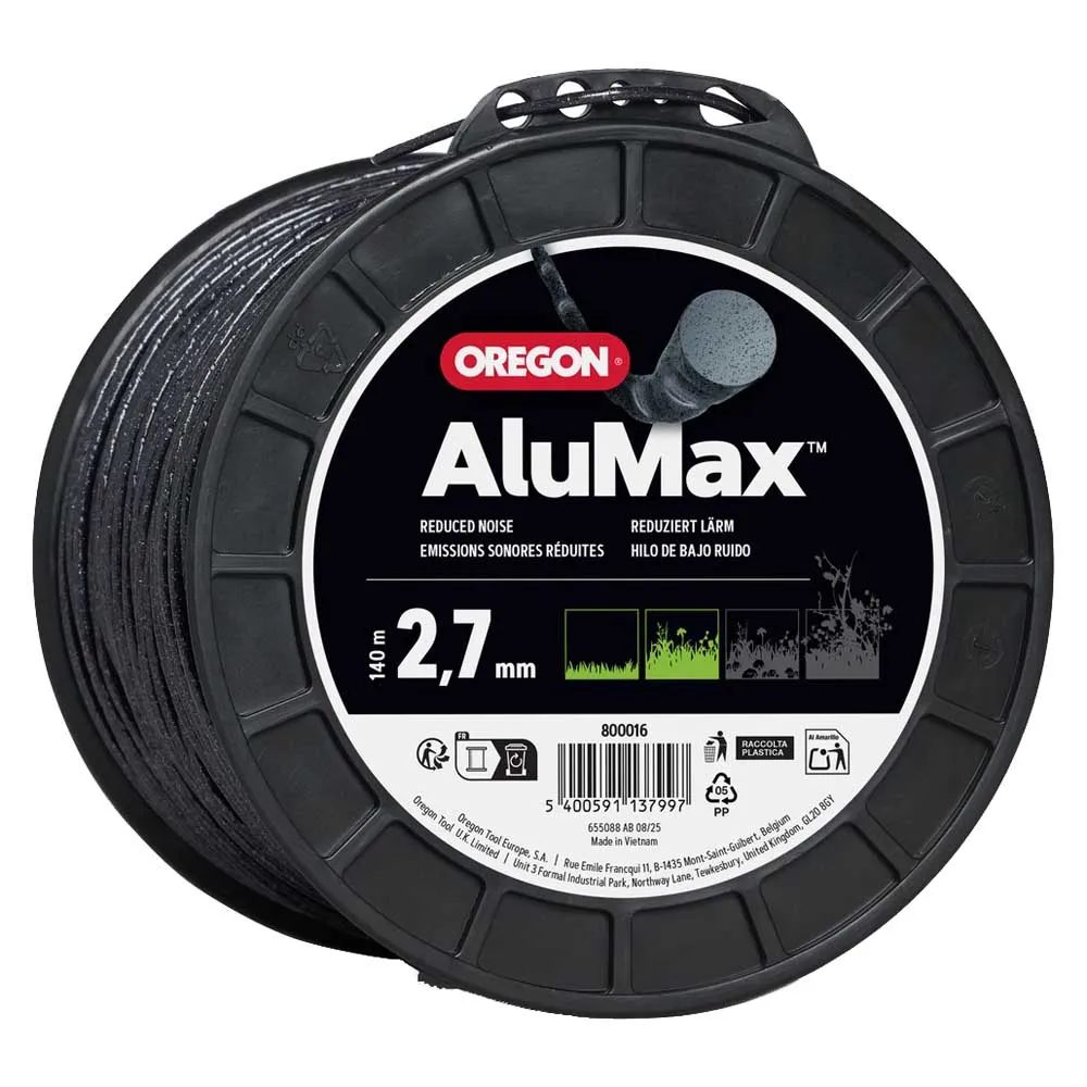 Oregon 800016 Nylium Silent 2.7 mm x 140 m Trimmer Line