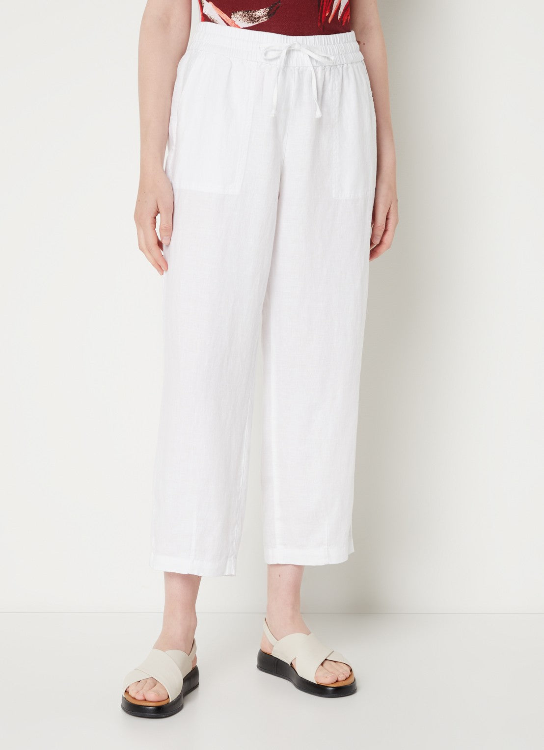 Pull-on Linen Pant