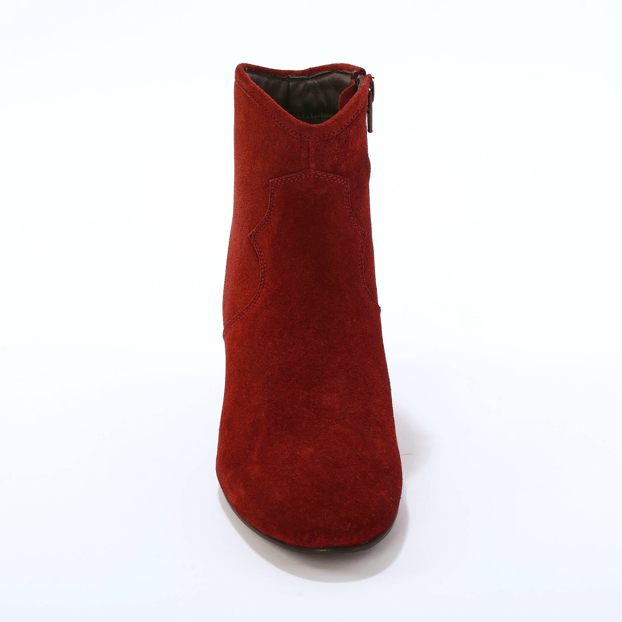 Boots western cuir
