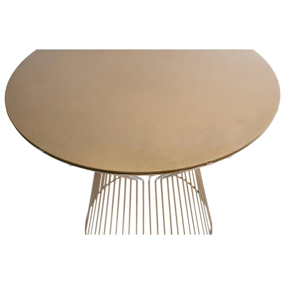 WOOOD Suus Bijzettafel - Metaal - Goud - 46x&Oslash;35