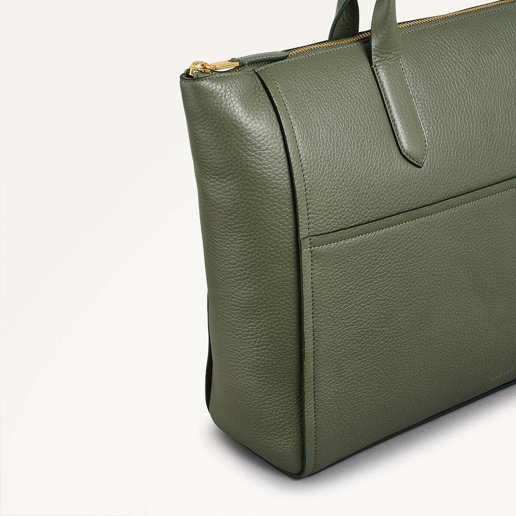 Oak Street - Medium Ziptop Tote