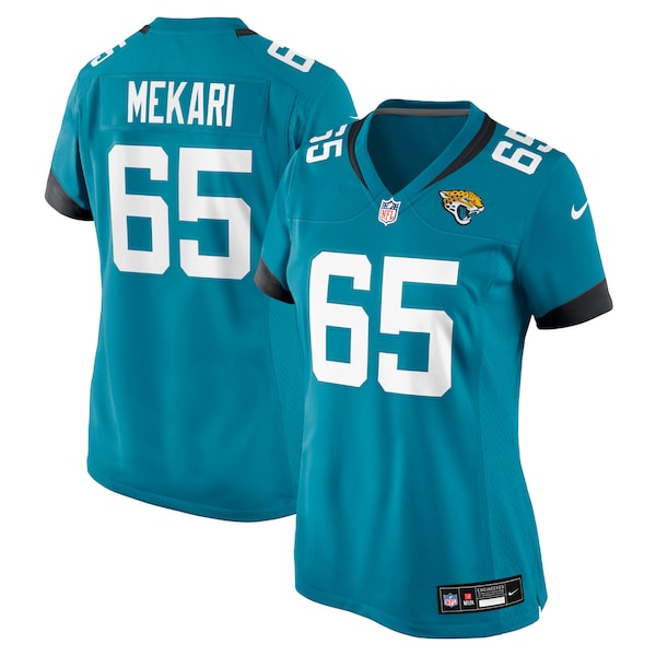 Patrick Mekari Jacksonville Jaguars Nike Women's Team Game Jersey -  Teal
