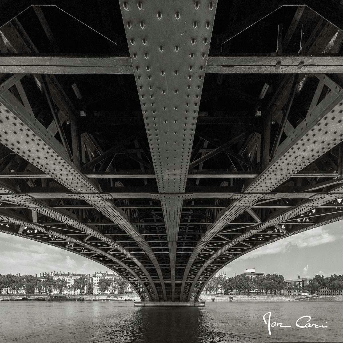 CONTEMPORAIN URBAIN - Tableau sur toile pont de l