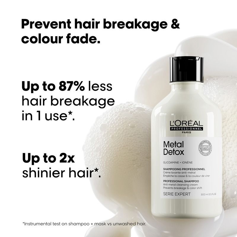 L'Oreal Professionnel Serie Expert Metal Detox Shampoo 300ml and Mask 250ml Duo