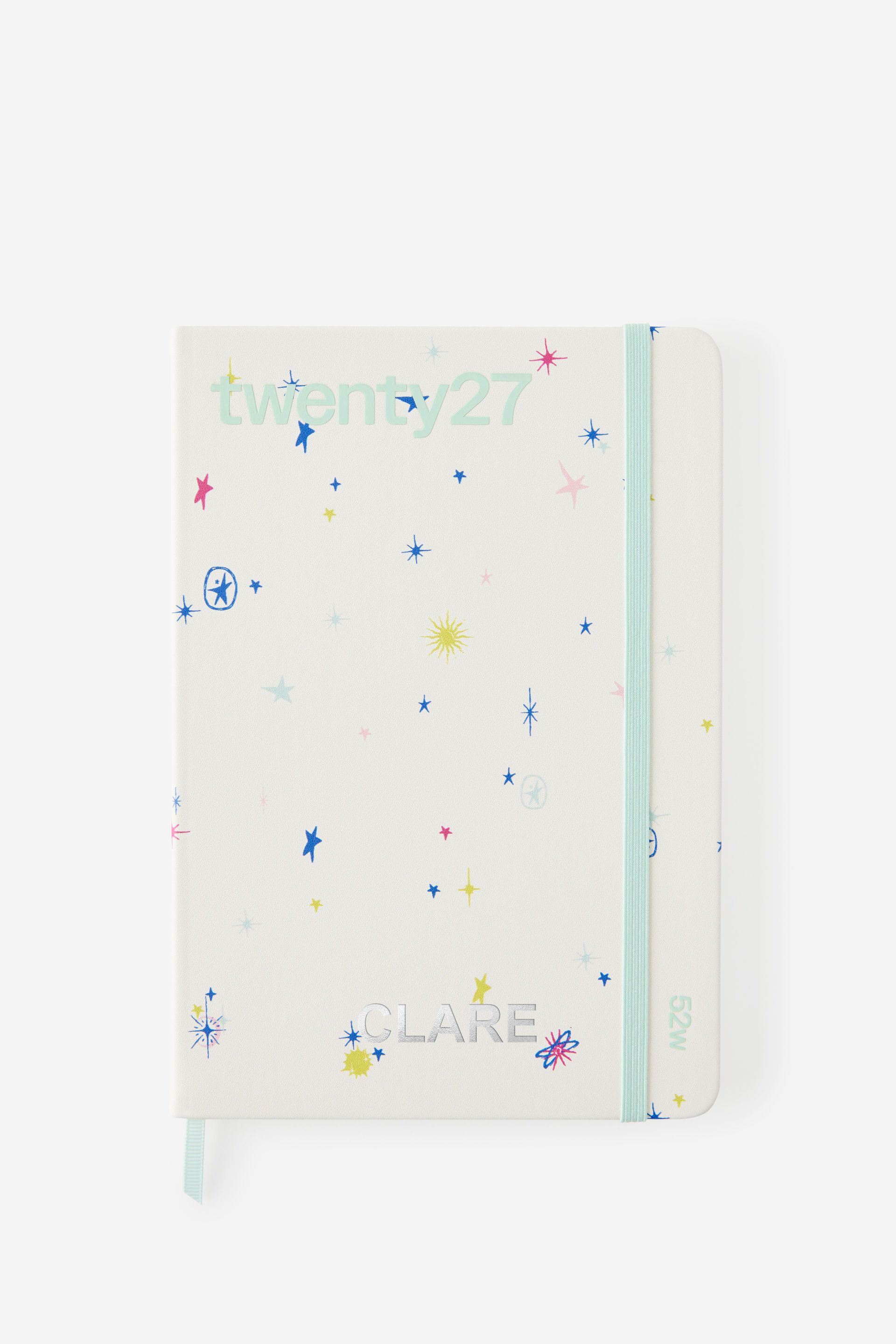 Personalised 2027 A5 Weekly On Schedule Diary