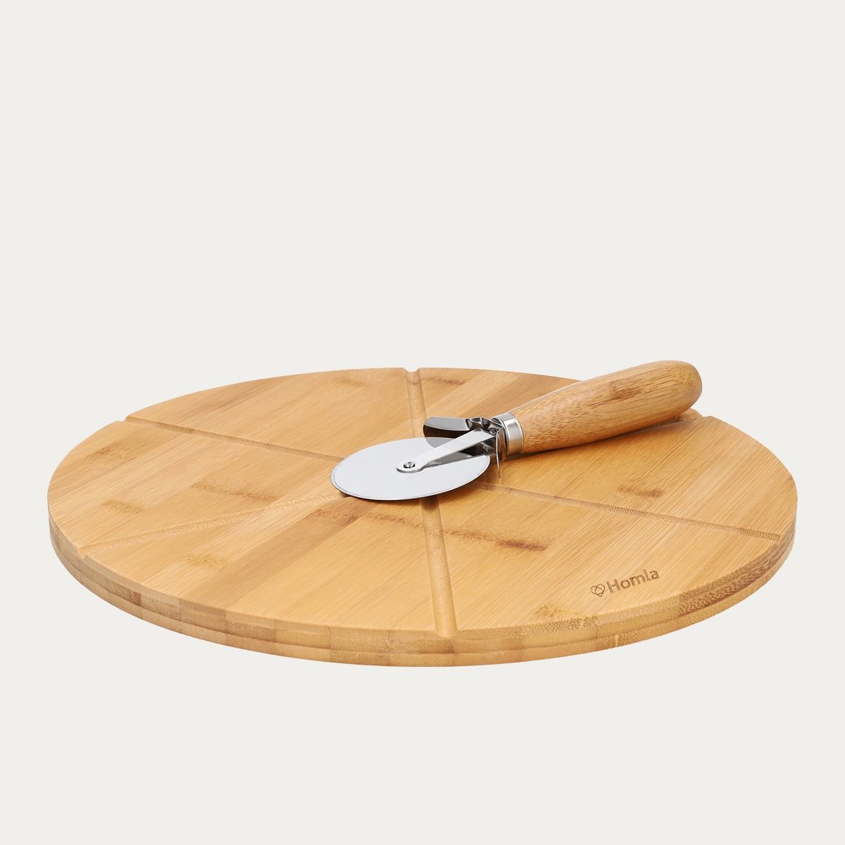 Deska BAMBOU do pizzy z nożem, 2el. 32 cm