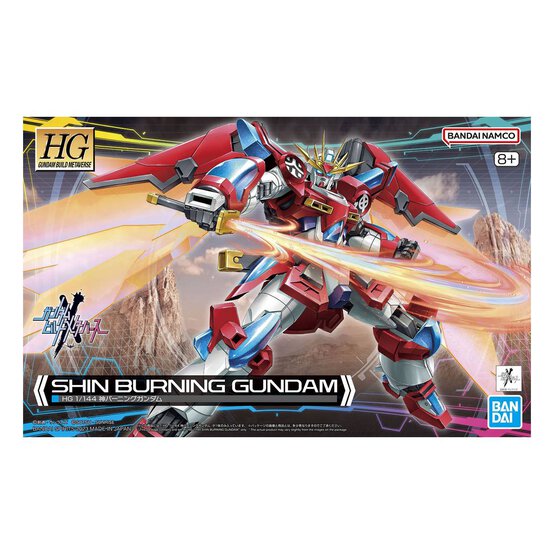 Gunpla Shin Burning Gundam HG Model Set 1:144