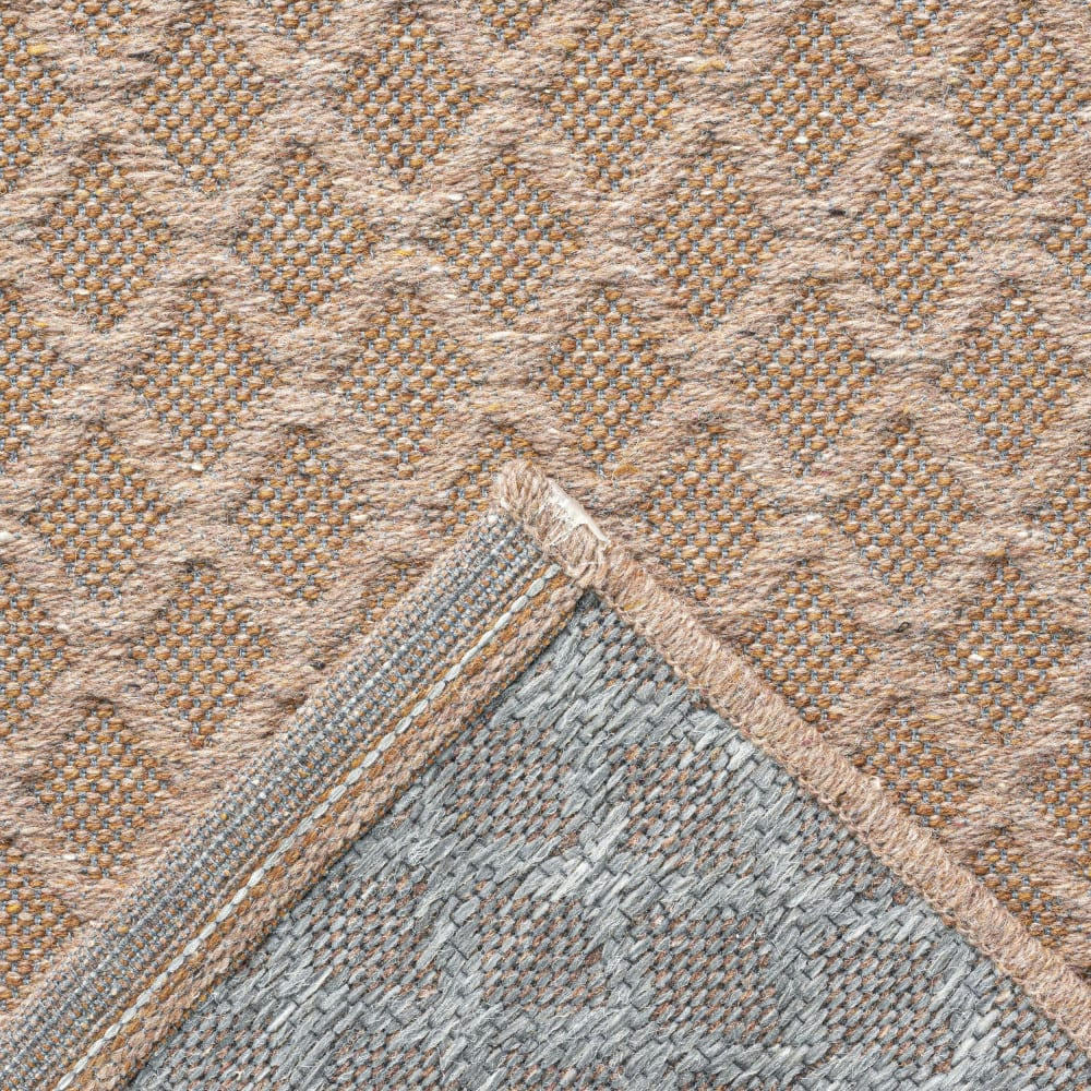 NOOSA I - Tapis en laine rouille 200x290 cm