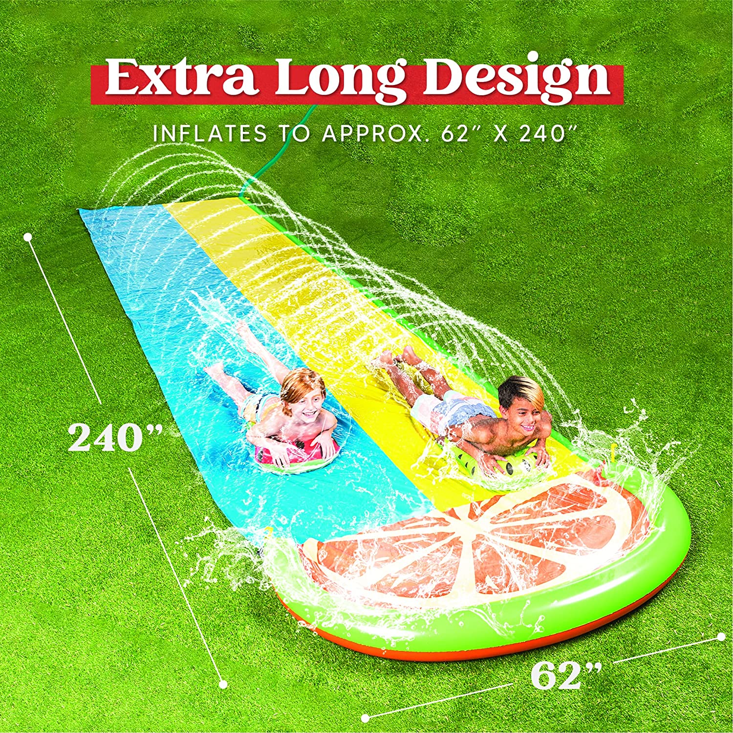 Clearance - Slip Slide Water Slides with 2 Boogie Boards
