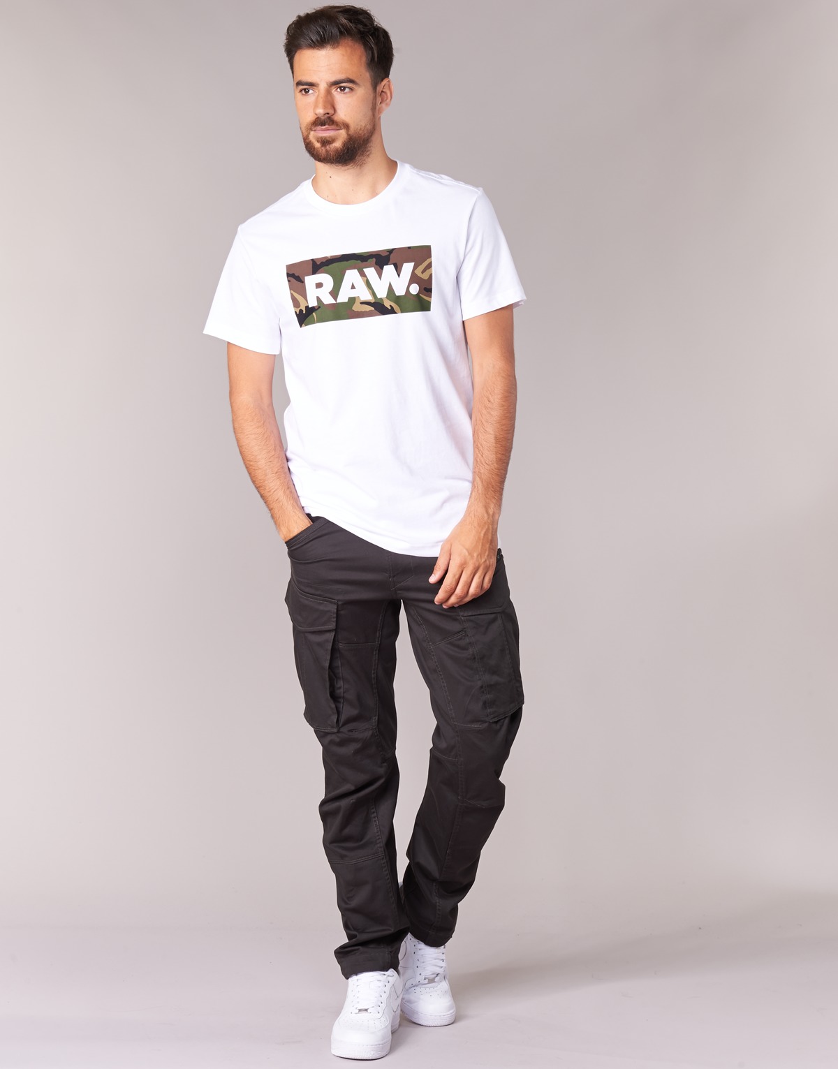 G-Star Raw - ROVIC ZIP 3D TAPERED - Grey
