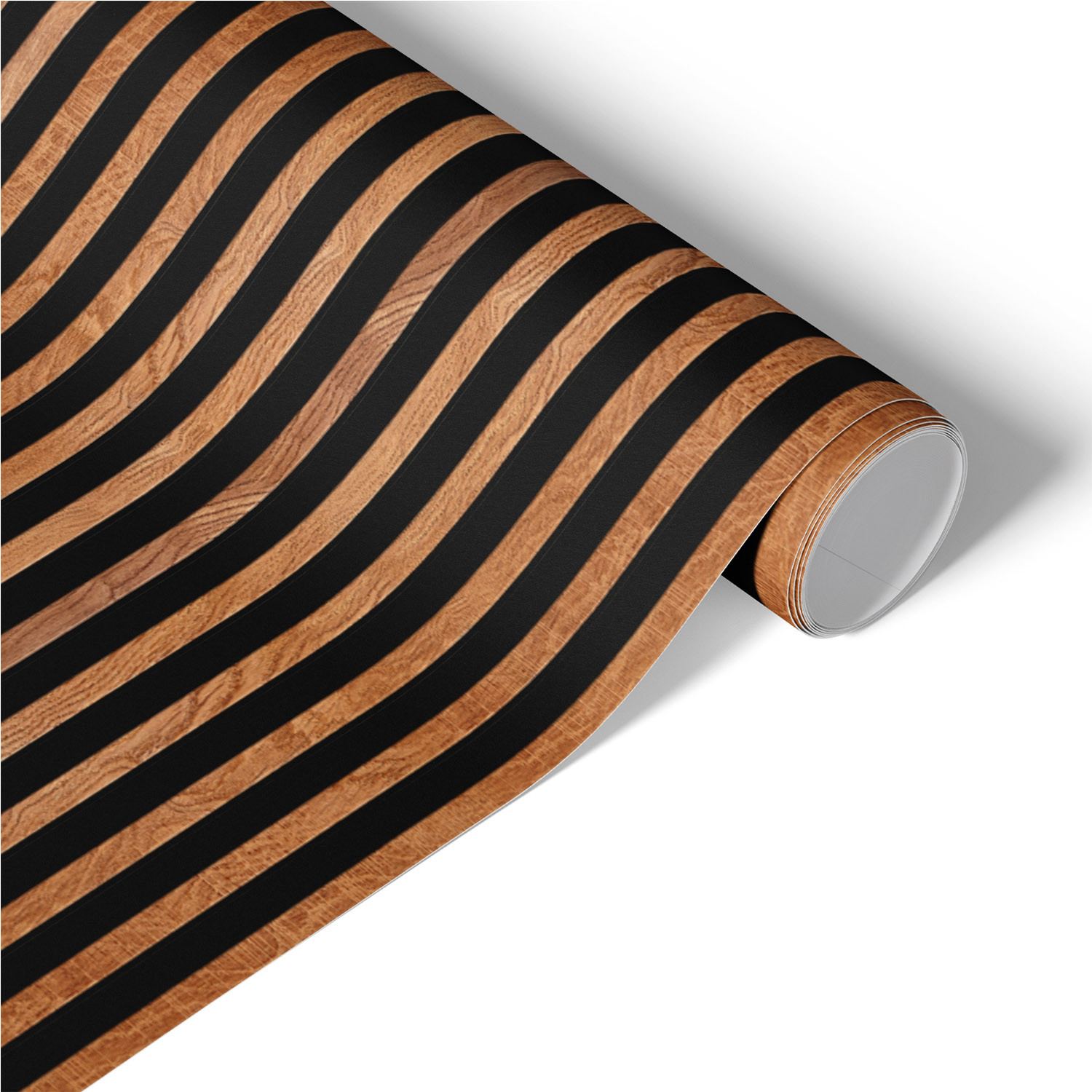 Okleina na meble Drewniane listwy 50x100 Folia samoprzylepna DIY