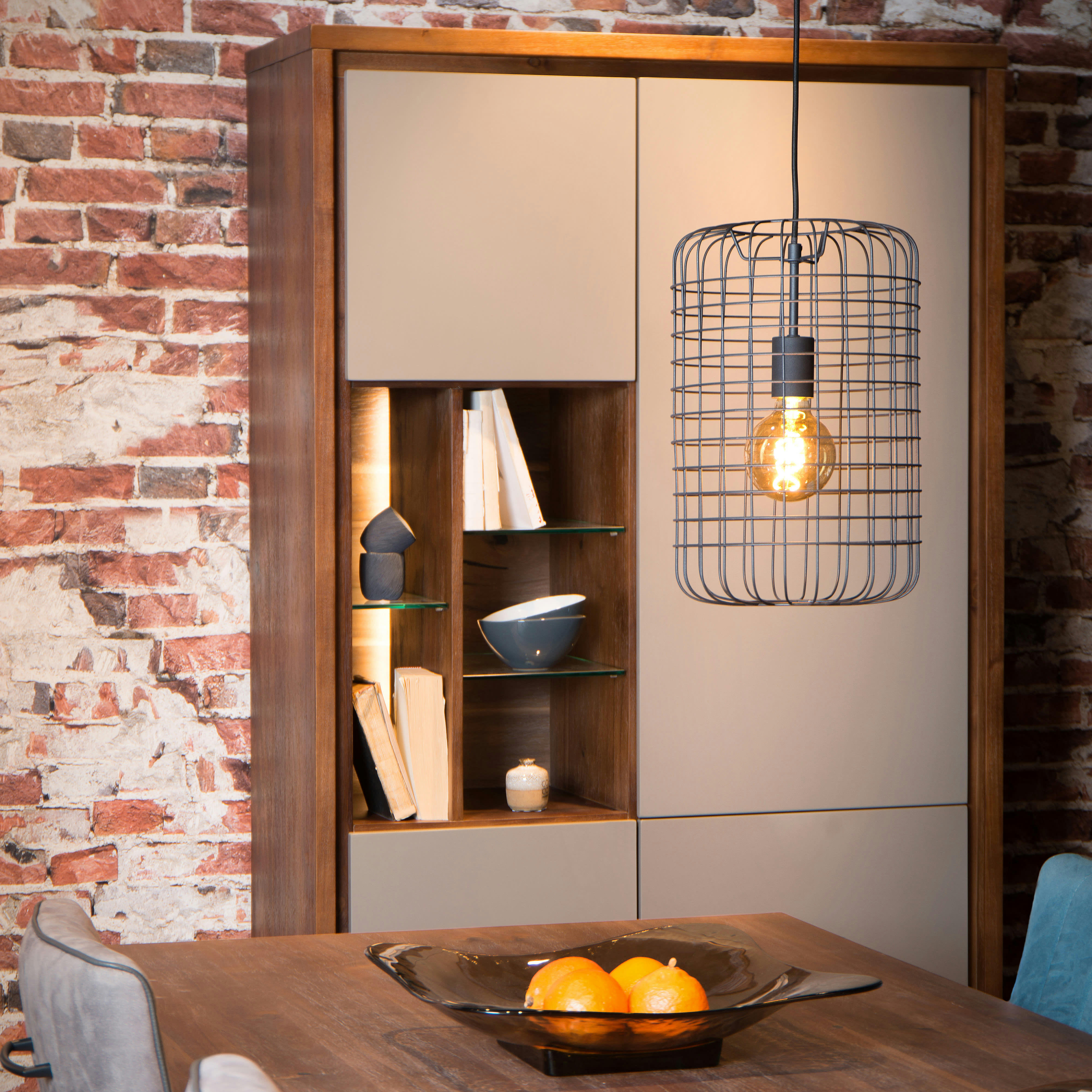 ESMEE - Suspension en métal noir