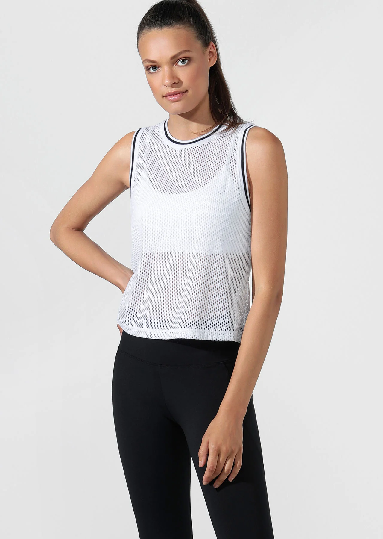 Socialite Mesh Tank