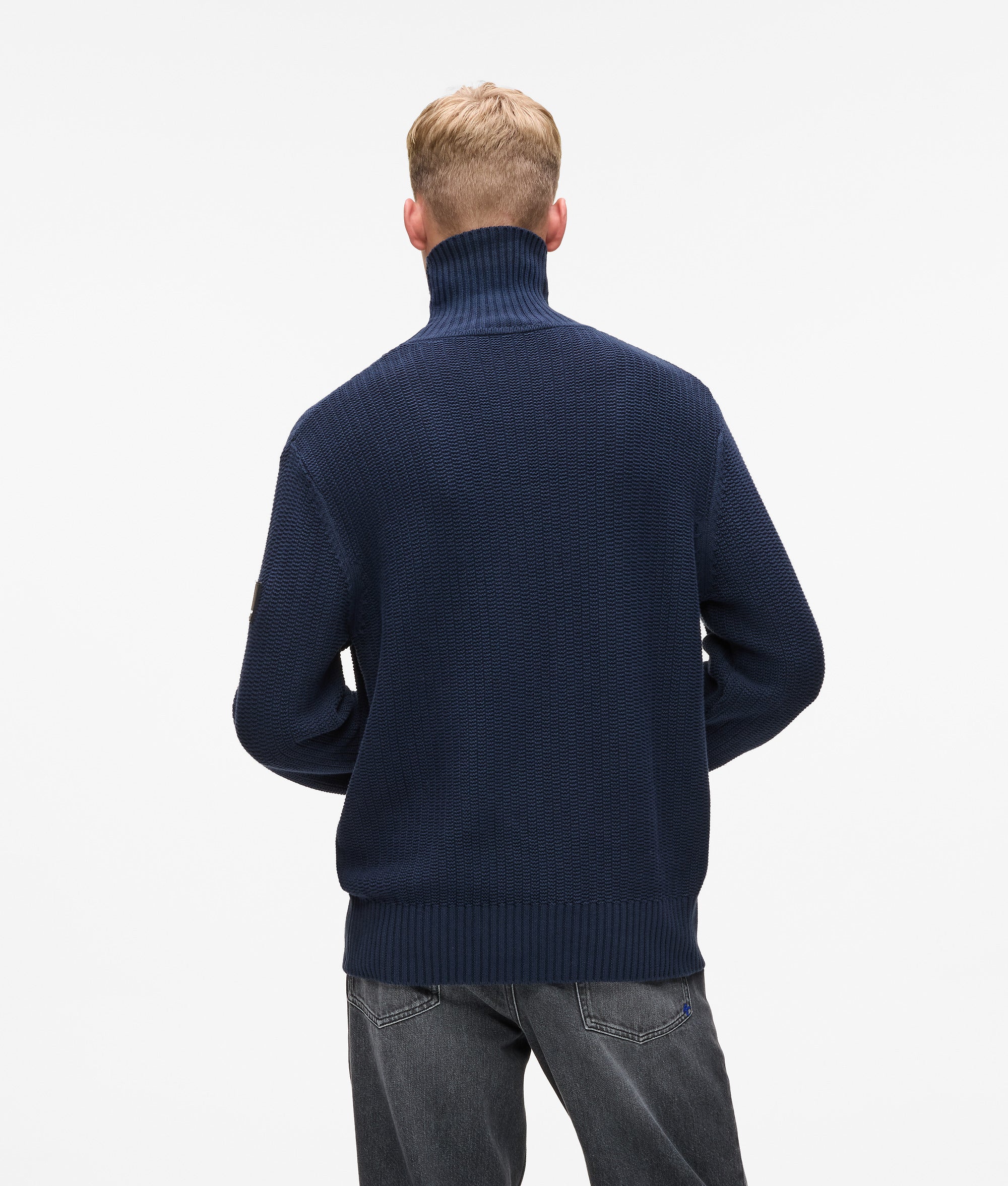 Pull à col roulé décontracté