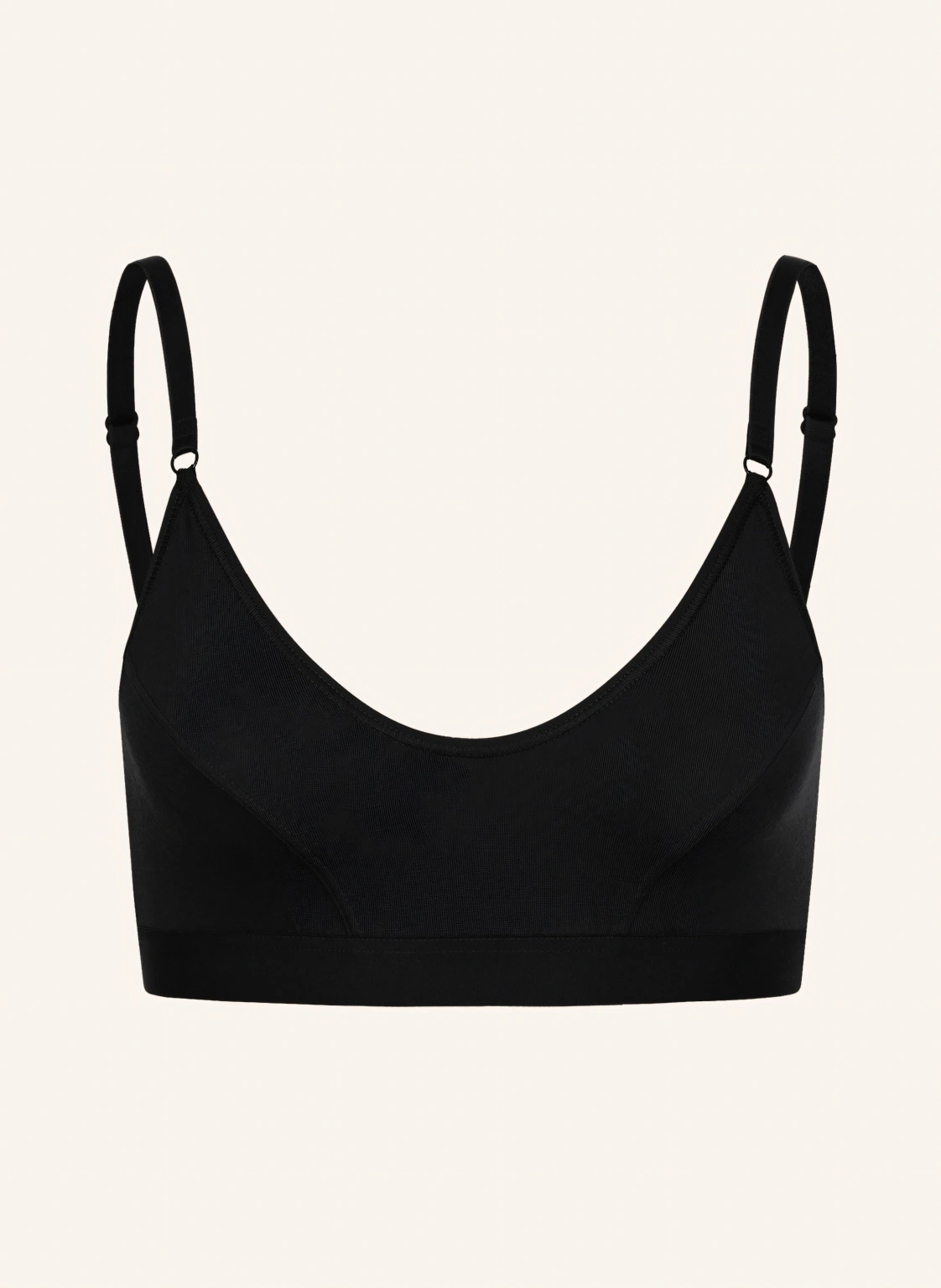 erlich textil Edith Bustier bügellos mit Modal - verstellbare Träger