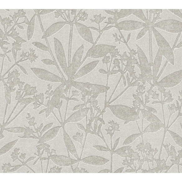 Vliestapete, BxL: 53 x 1005 cm, grau/dunkelgrau