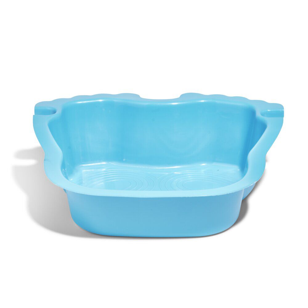 Pédiluve bleu piscine