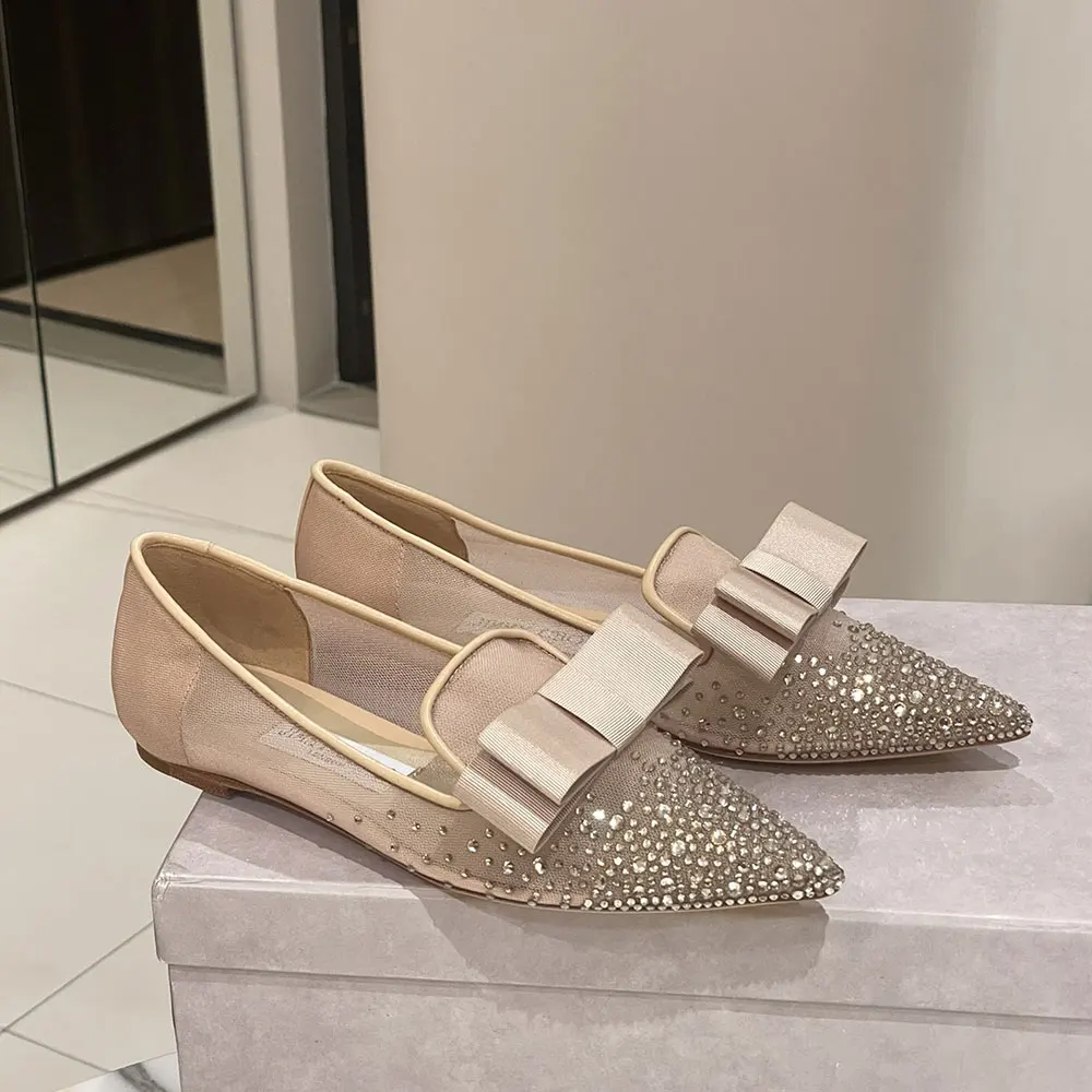 Jimmy Choo Gala Ballet Flats Slide Sandal