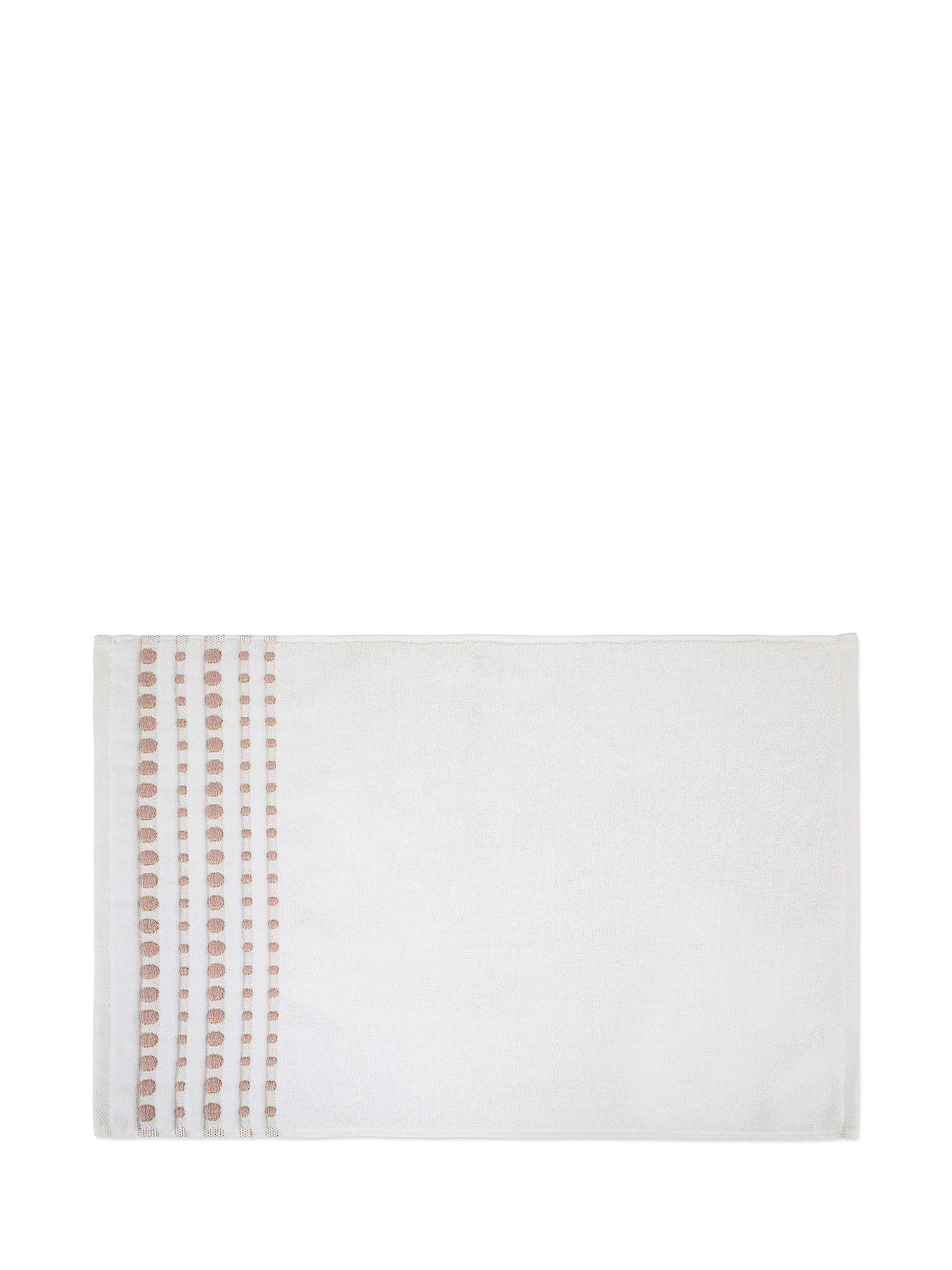Asciugamano cotone bordo ricamato Portofino