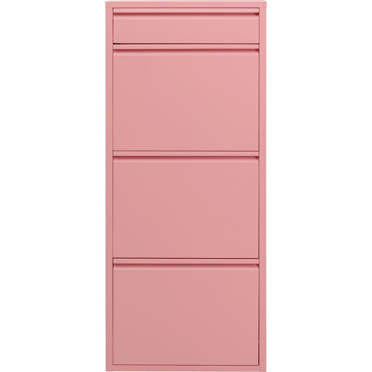 Kare Design Schoenenkast Caruso - roze - 3 1 laden