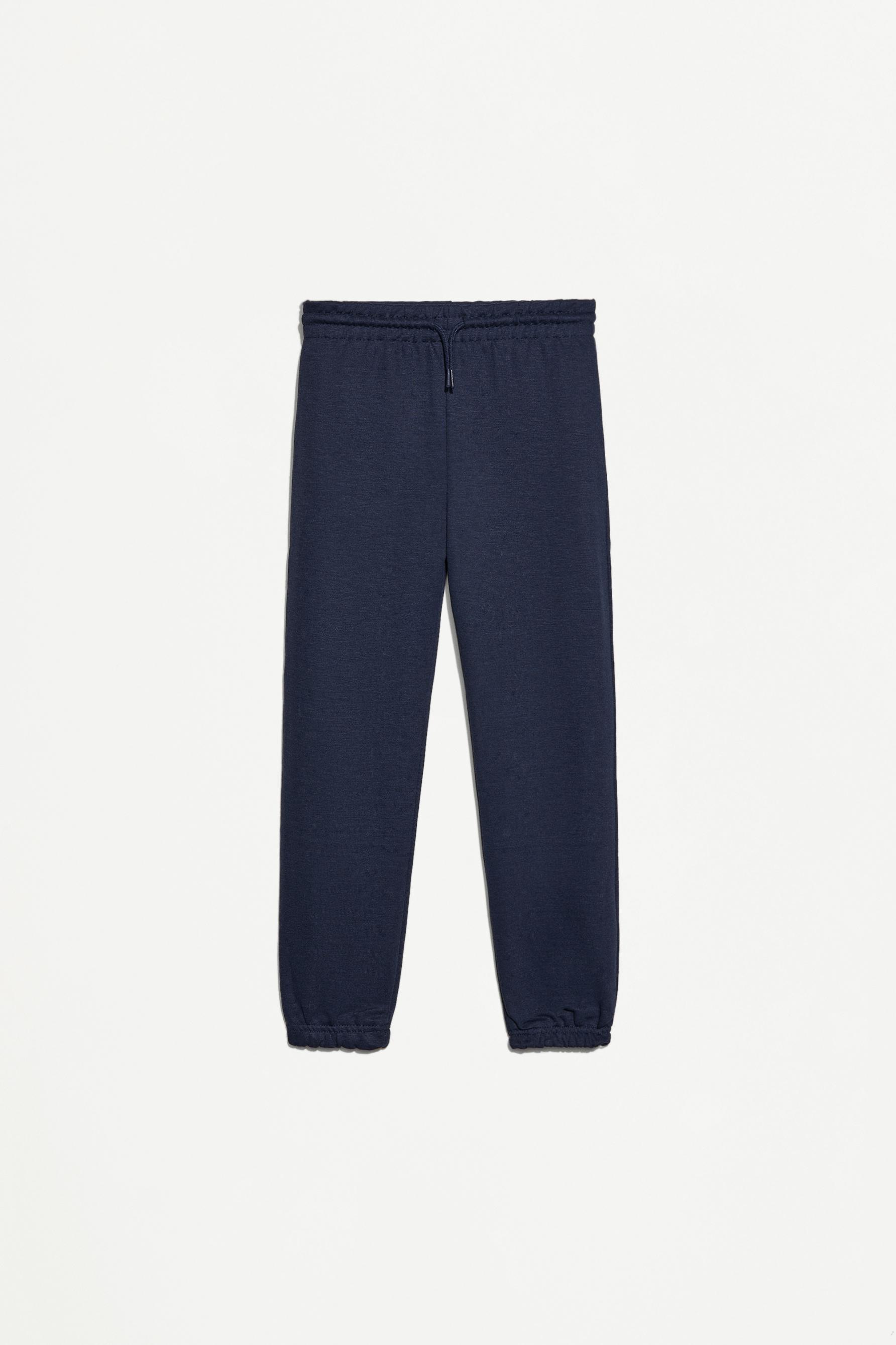 Pack 4 pantalones de felpa lisos