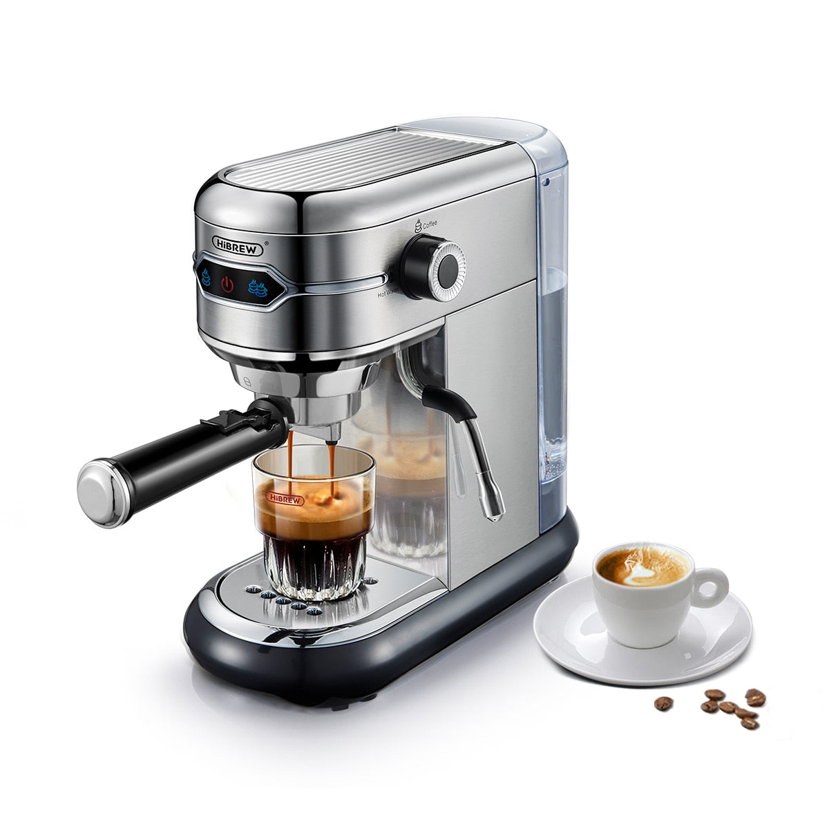 Semi Automatic Super Slim Coffee Maker- 19 Bar