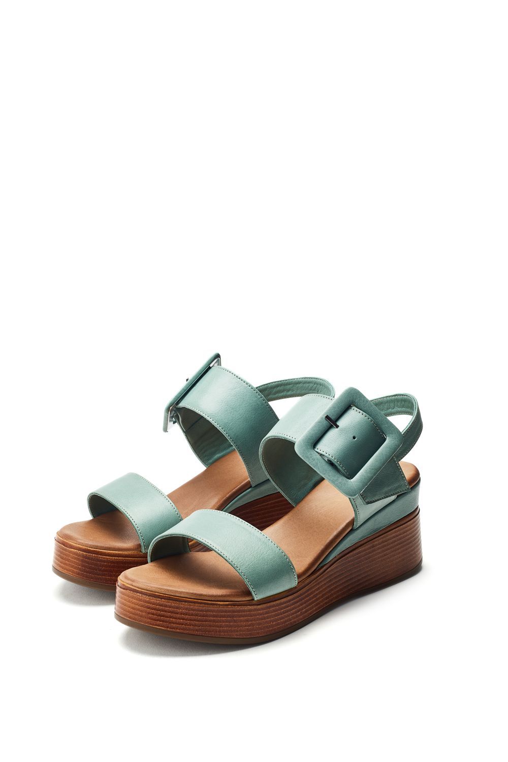 Moda In Pelle Mazus' Leather Wedges