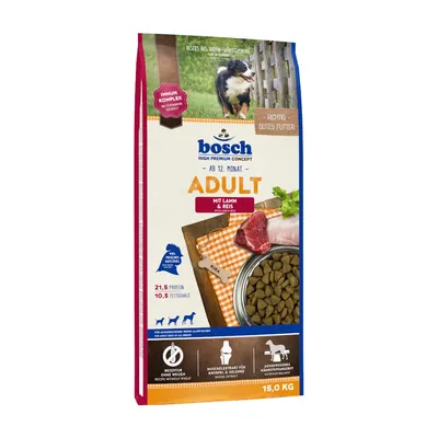 bosch Adult Lamb & Rice Dry Dog Food