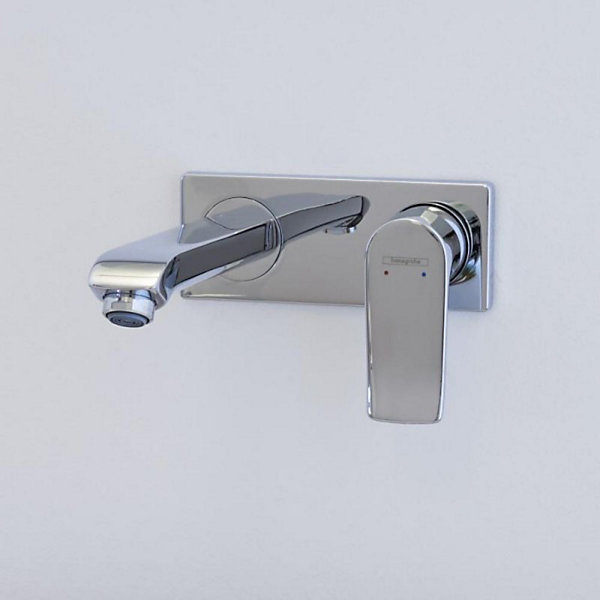 Lot de 2 mitigeurs lavabo encastré HANSGROHE Metris 225, mécanique