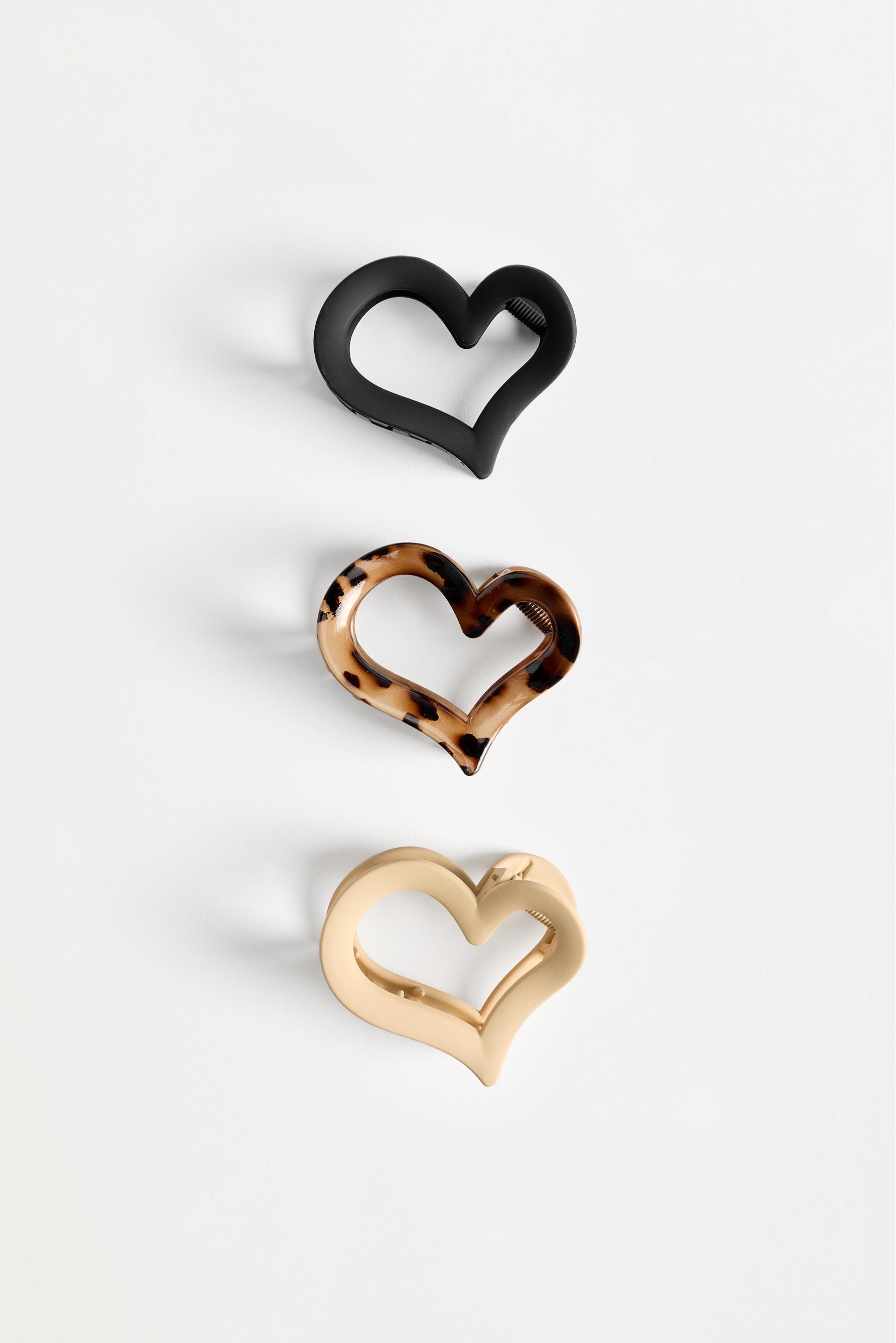 Pinzas pelo corazón (Pack 3)