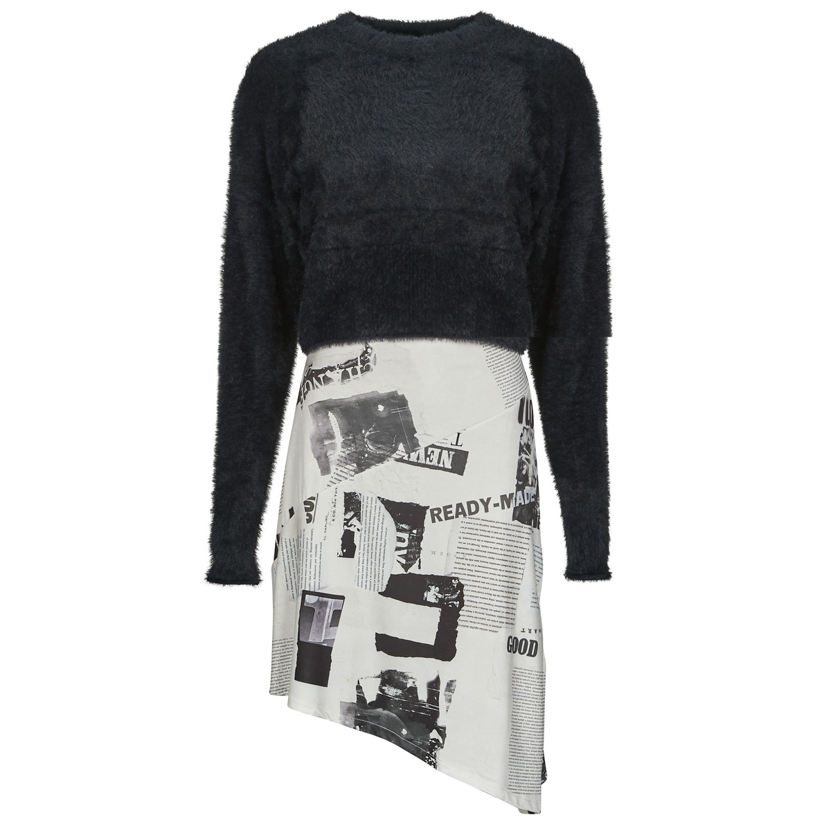Desigual - ORIANA - Black / White