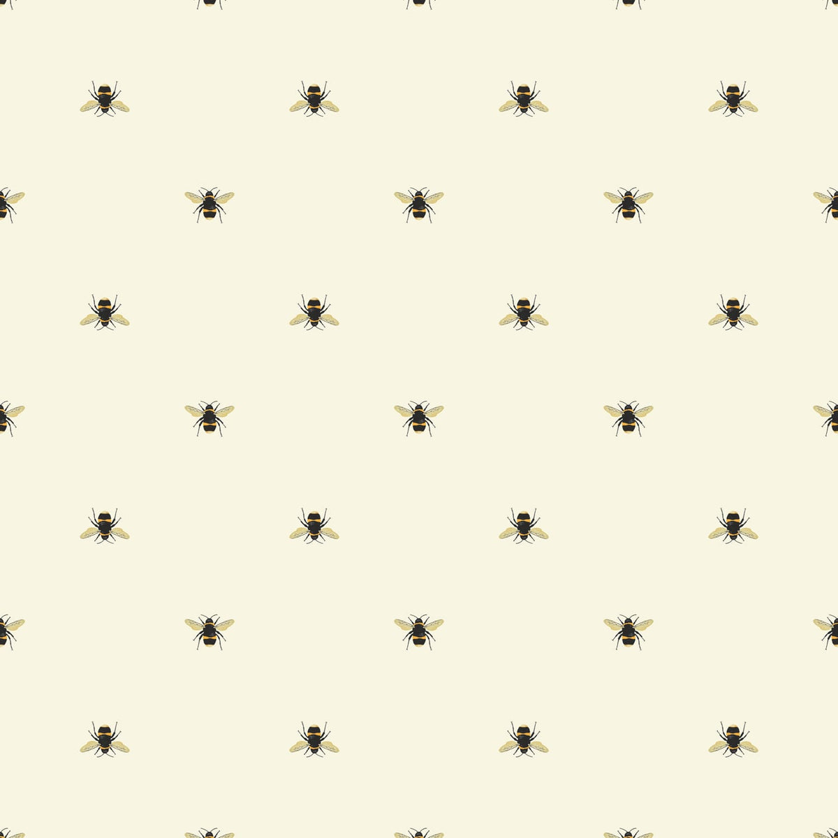 Joules Vliesbehang - Botanical Bee - 10mx52cm