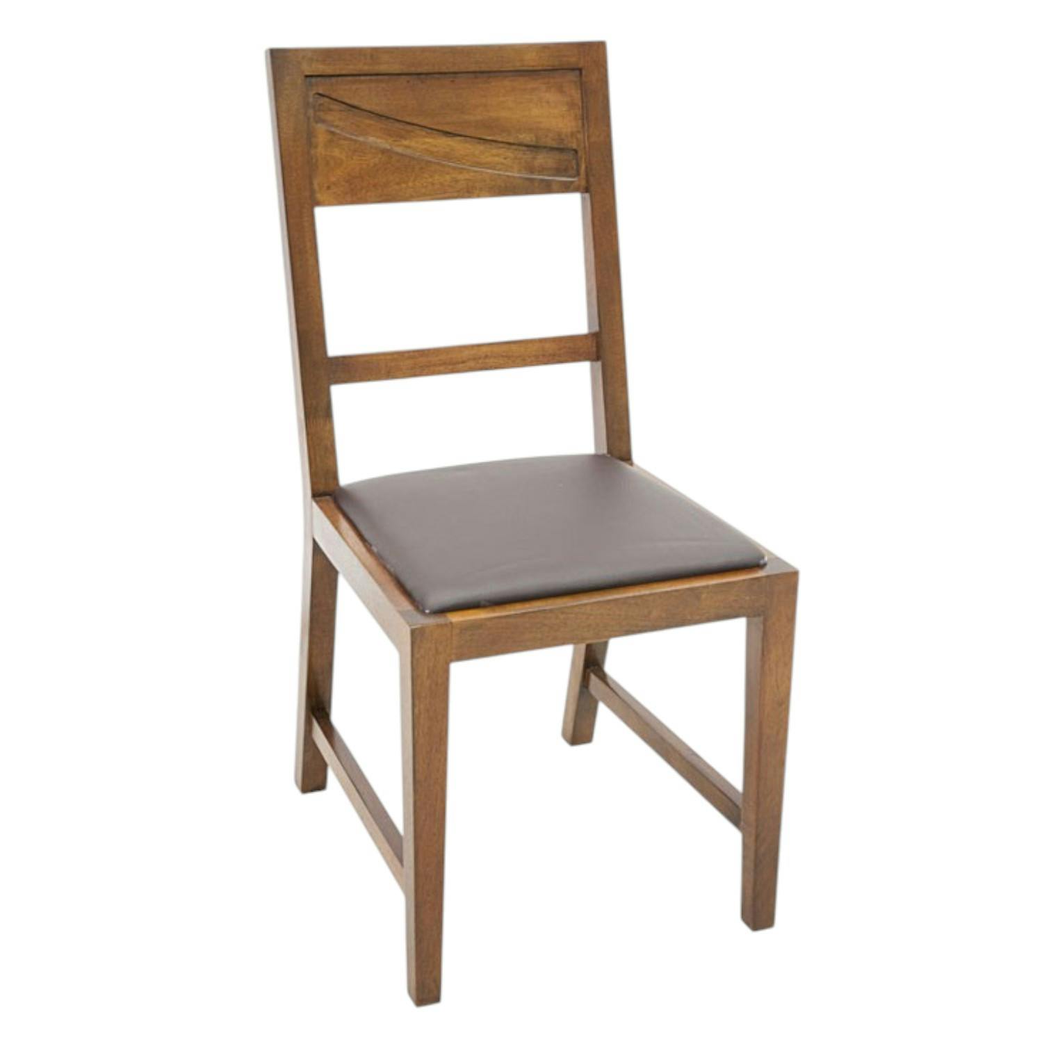 Chaise de repas Hévéa assise mousse 42x50x90cm NIAGARA